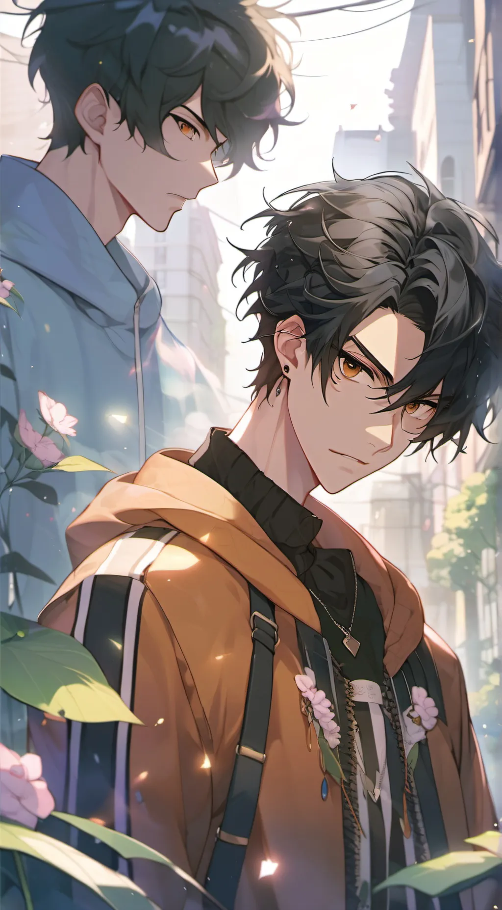 ai character: Allen  background