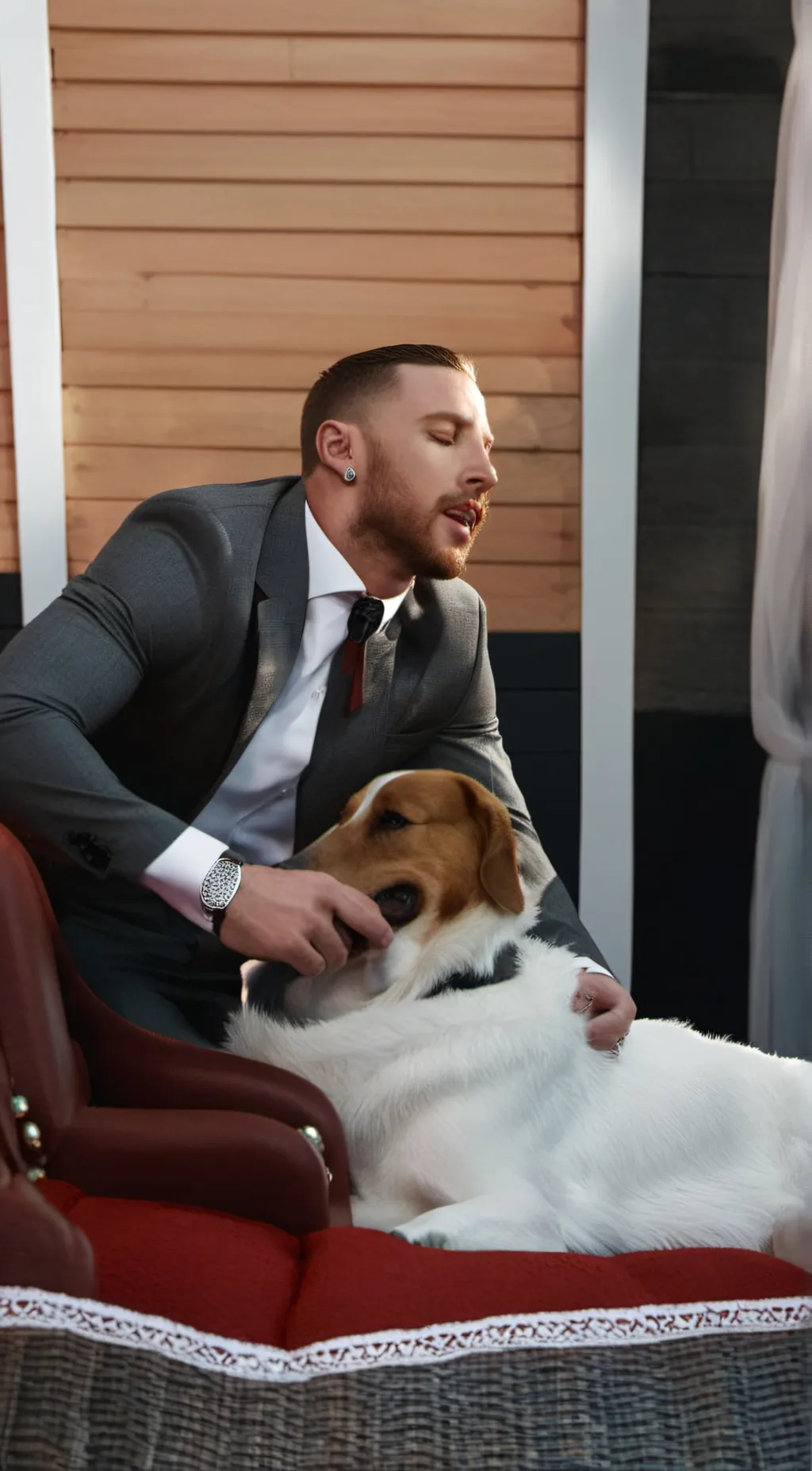 ai character: travis celse  background