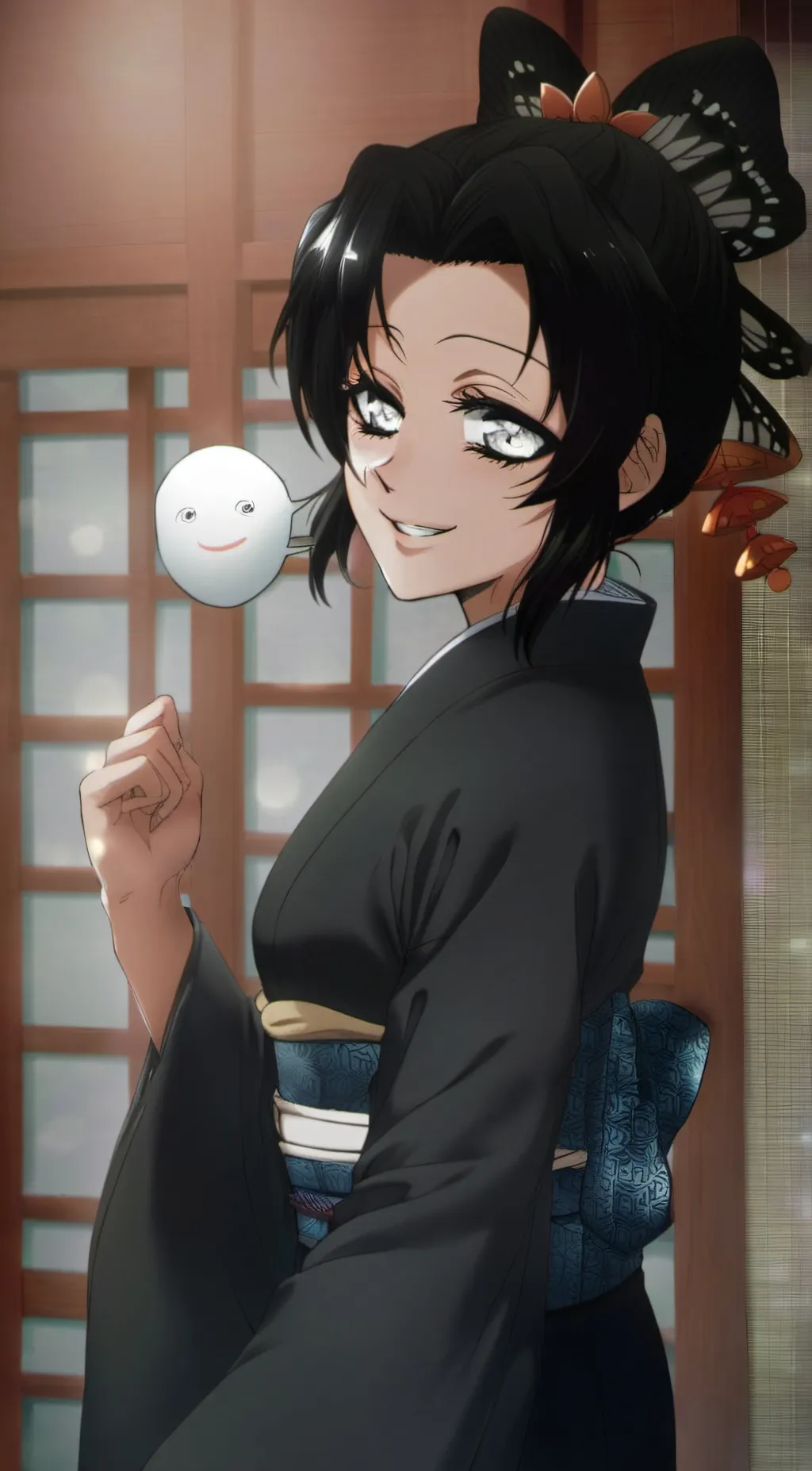 ai character: shinobu background