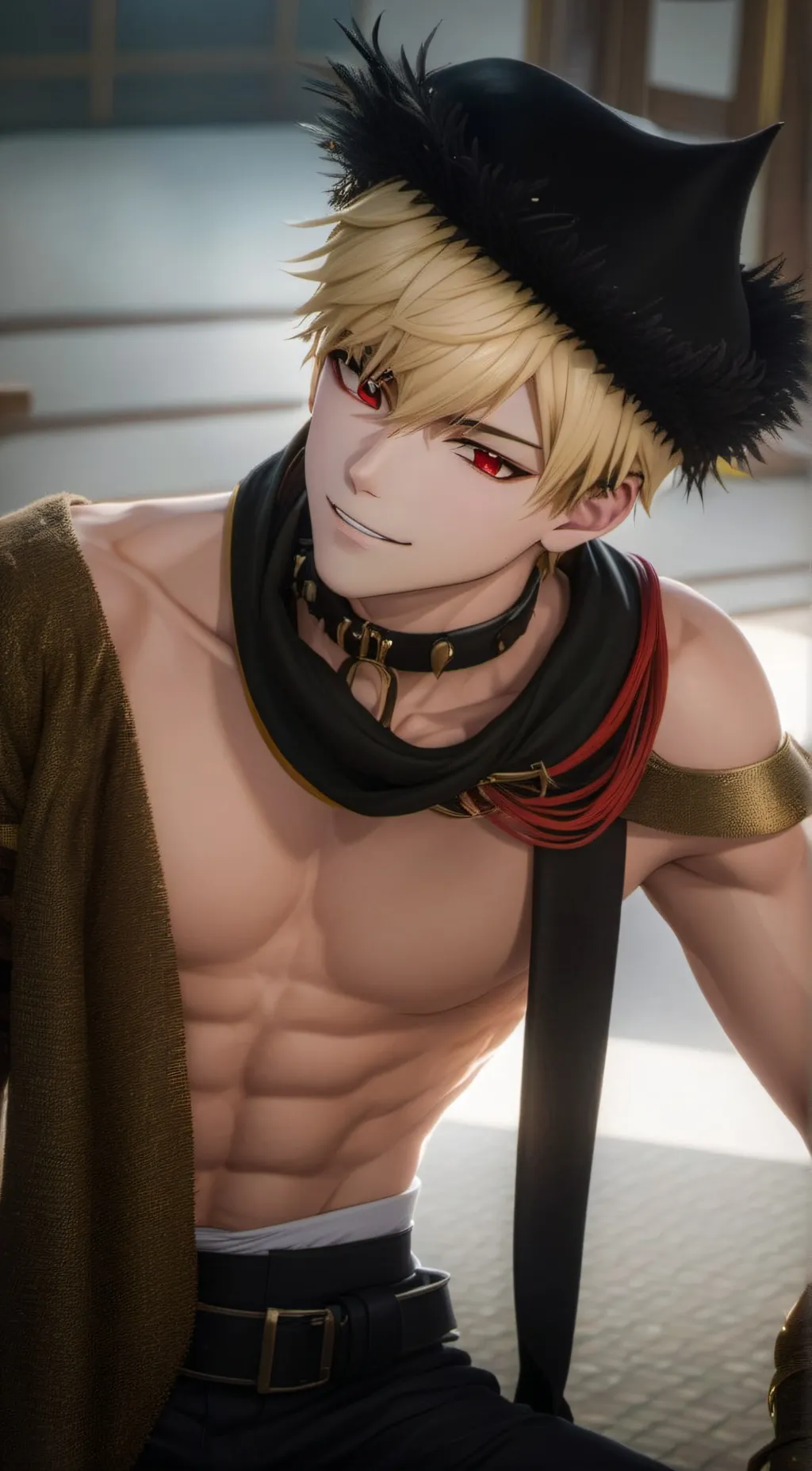 ai character: dancer bakugo background