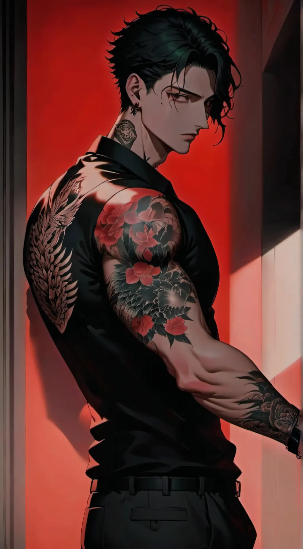 ai character: Diago Watanabe  background