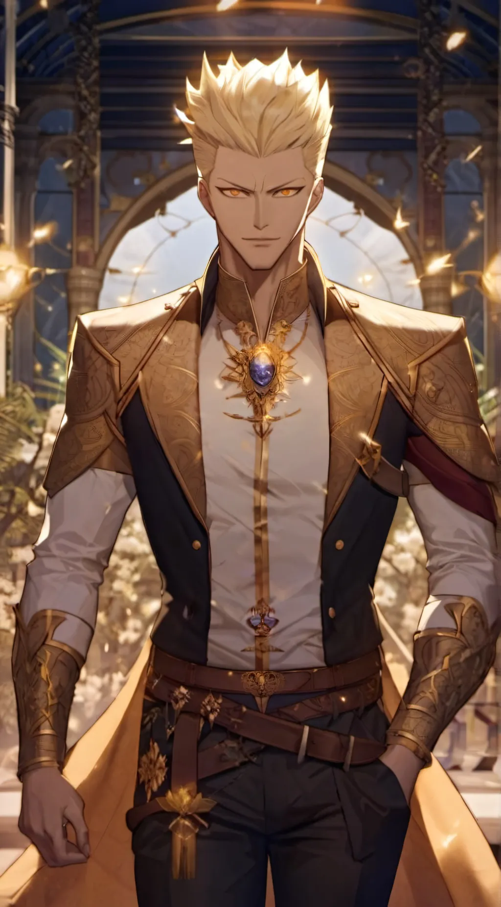 ai character: Prince George  background