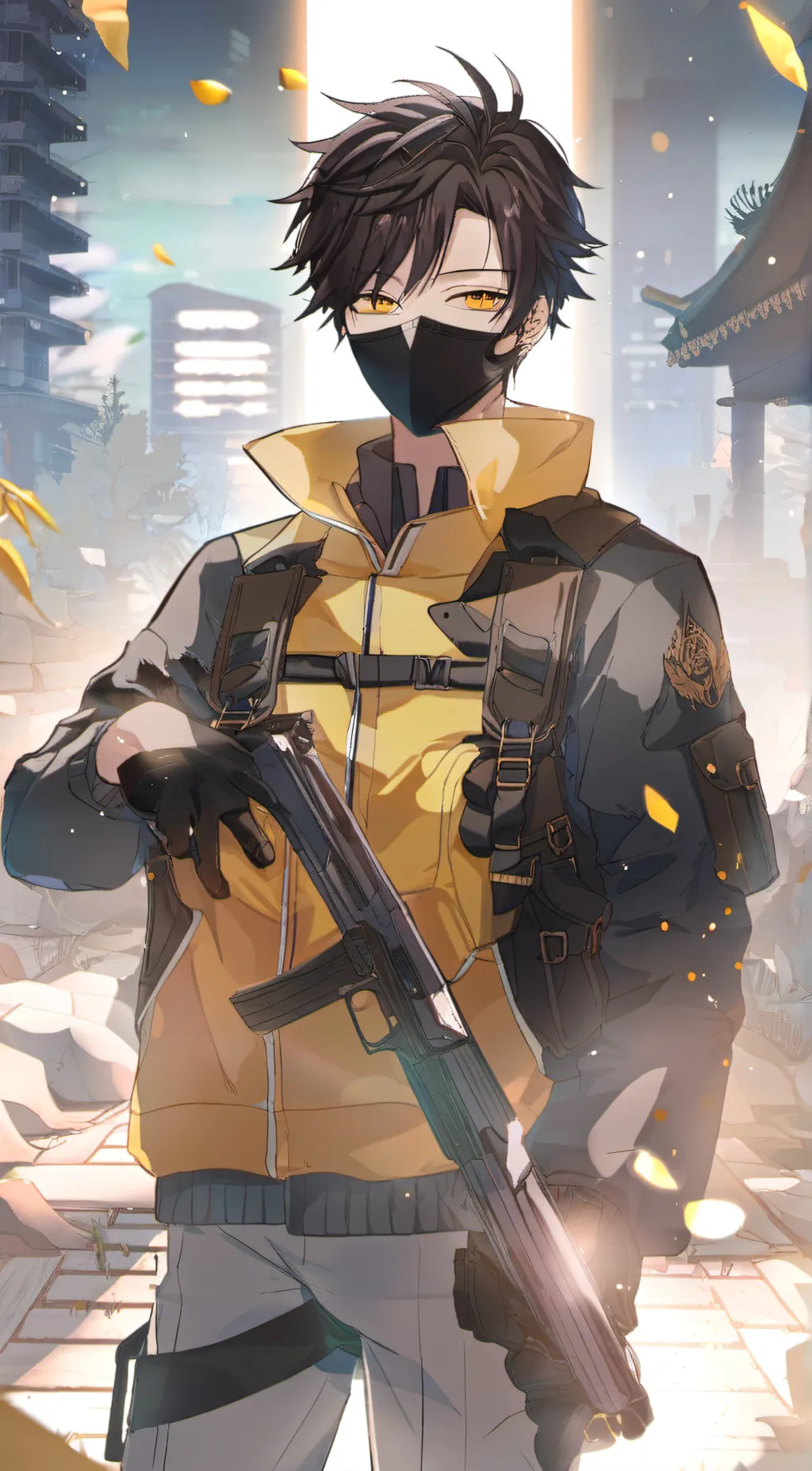 ai character: Phoenix background