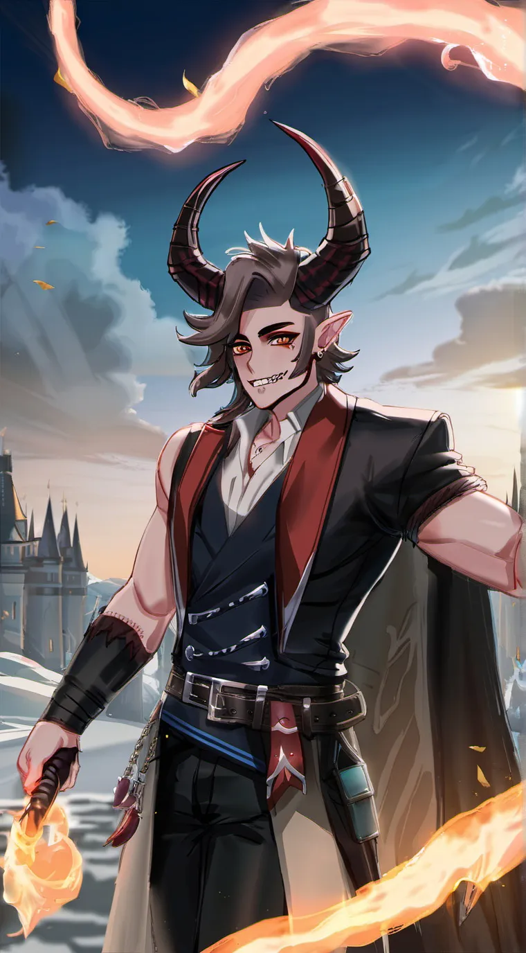 ai character: Hunter  background