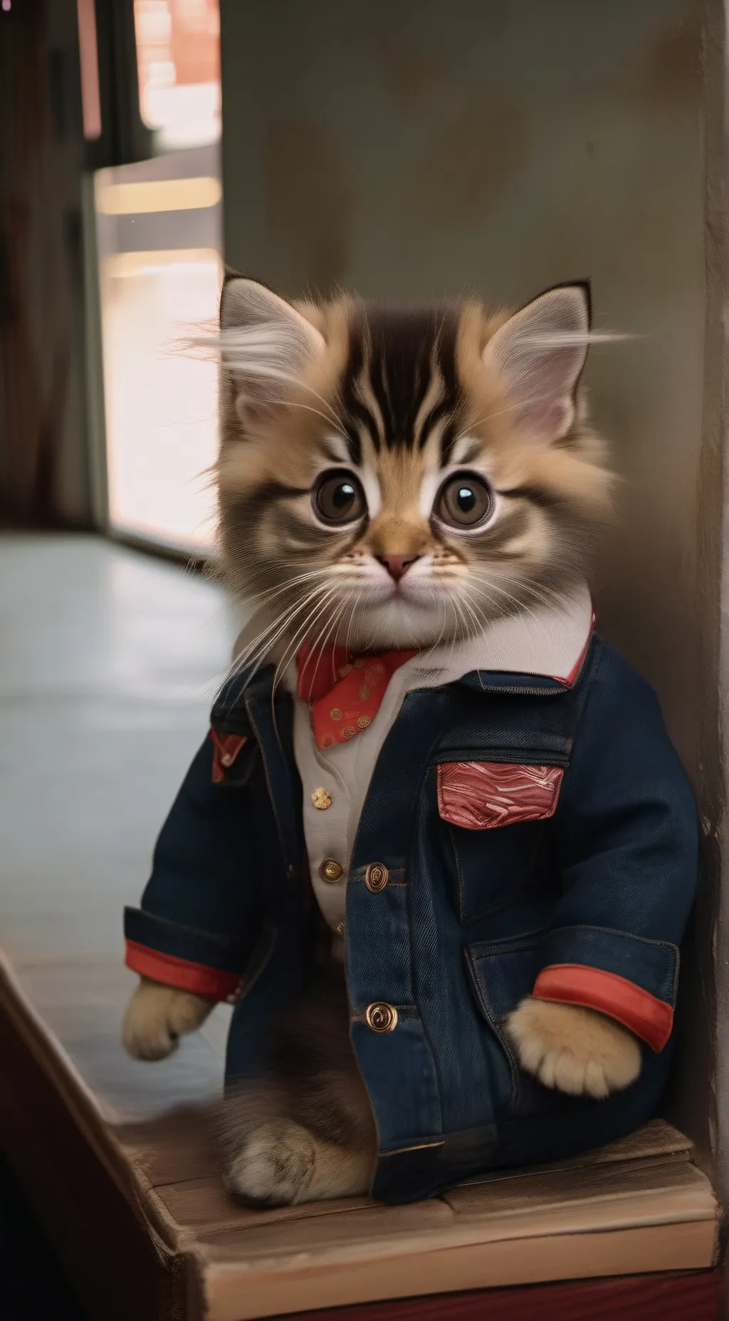 ai character: cute background