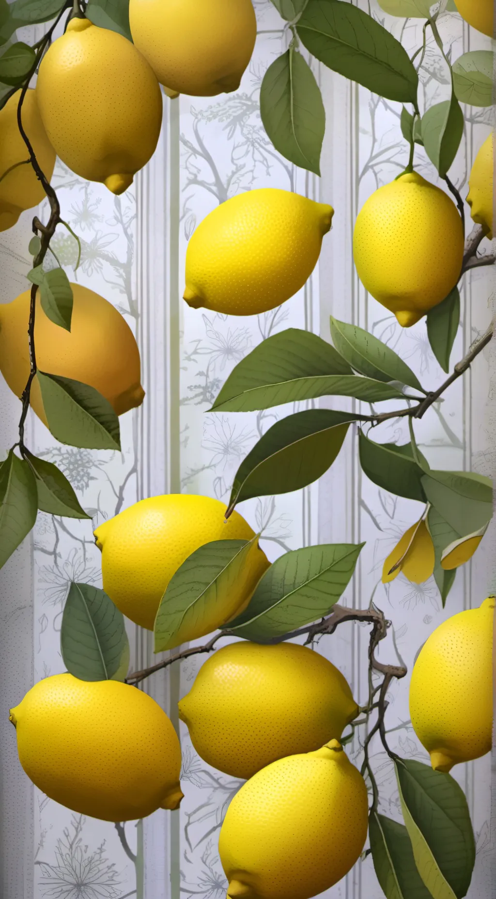 ai character: Lemons background