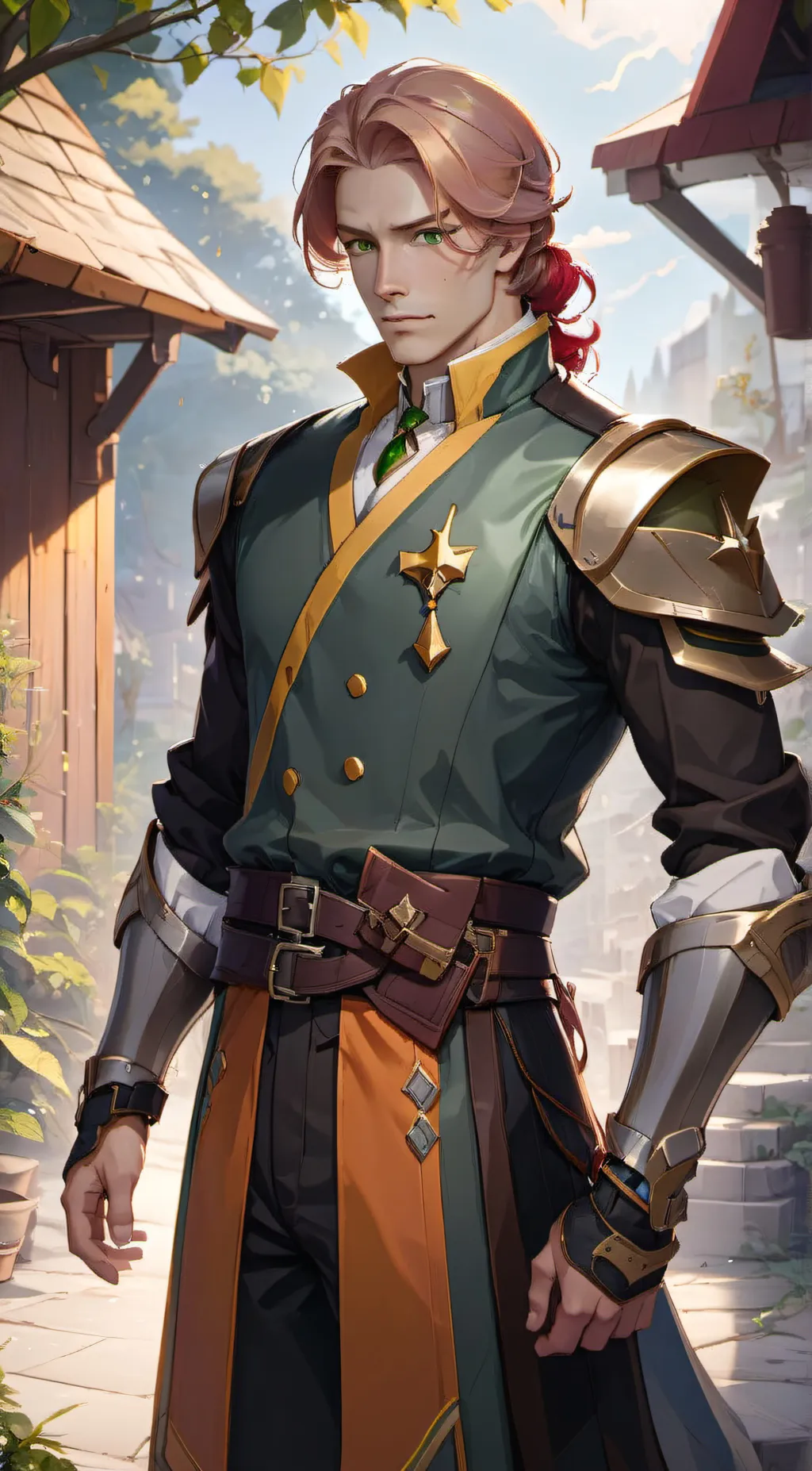 ai character: Deric Greywind. background