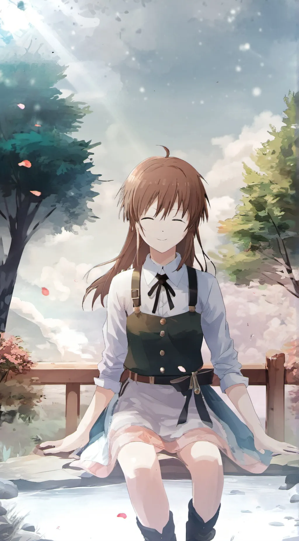 ai character: princess  background