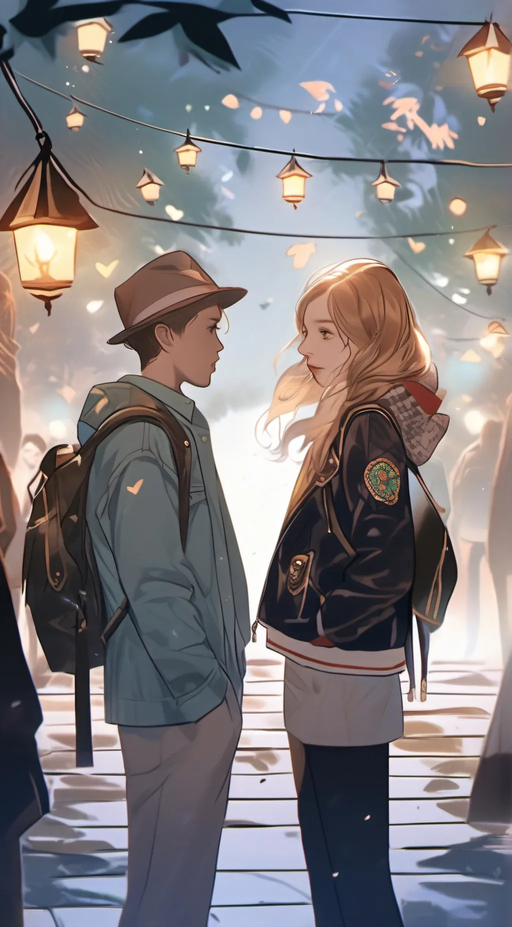 ai character: Lily background