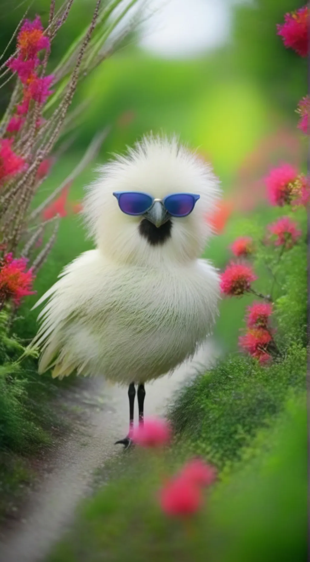 ai character: Chicken background