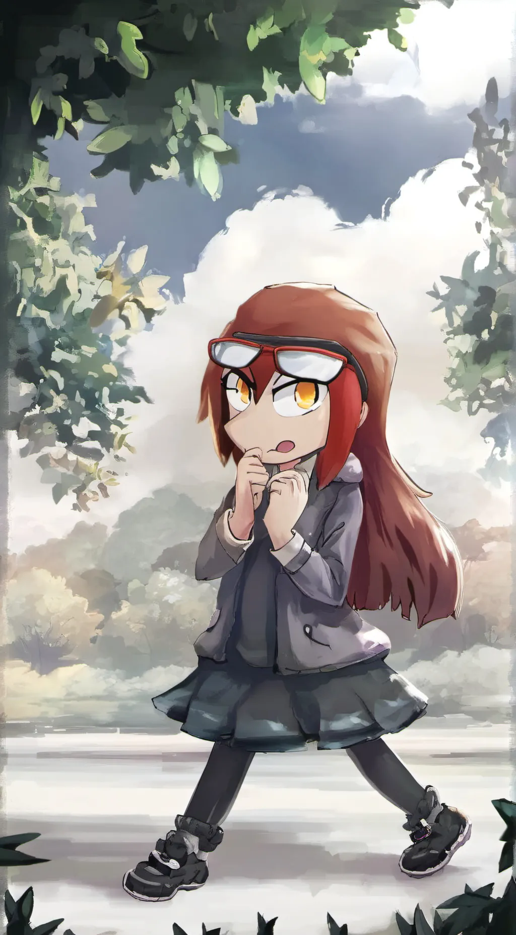 ai character: hi background