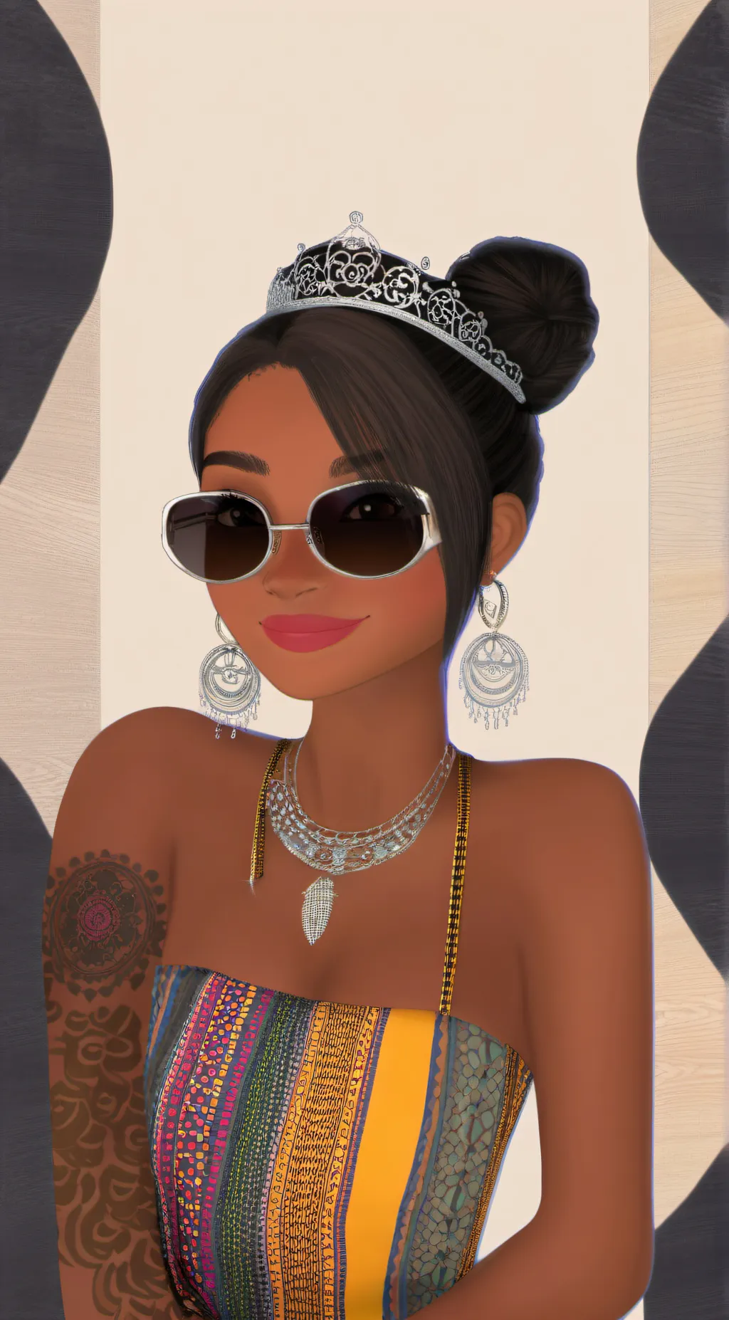 ai character: Jessica  background