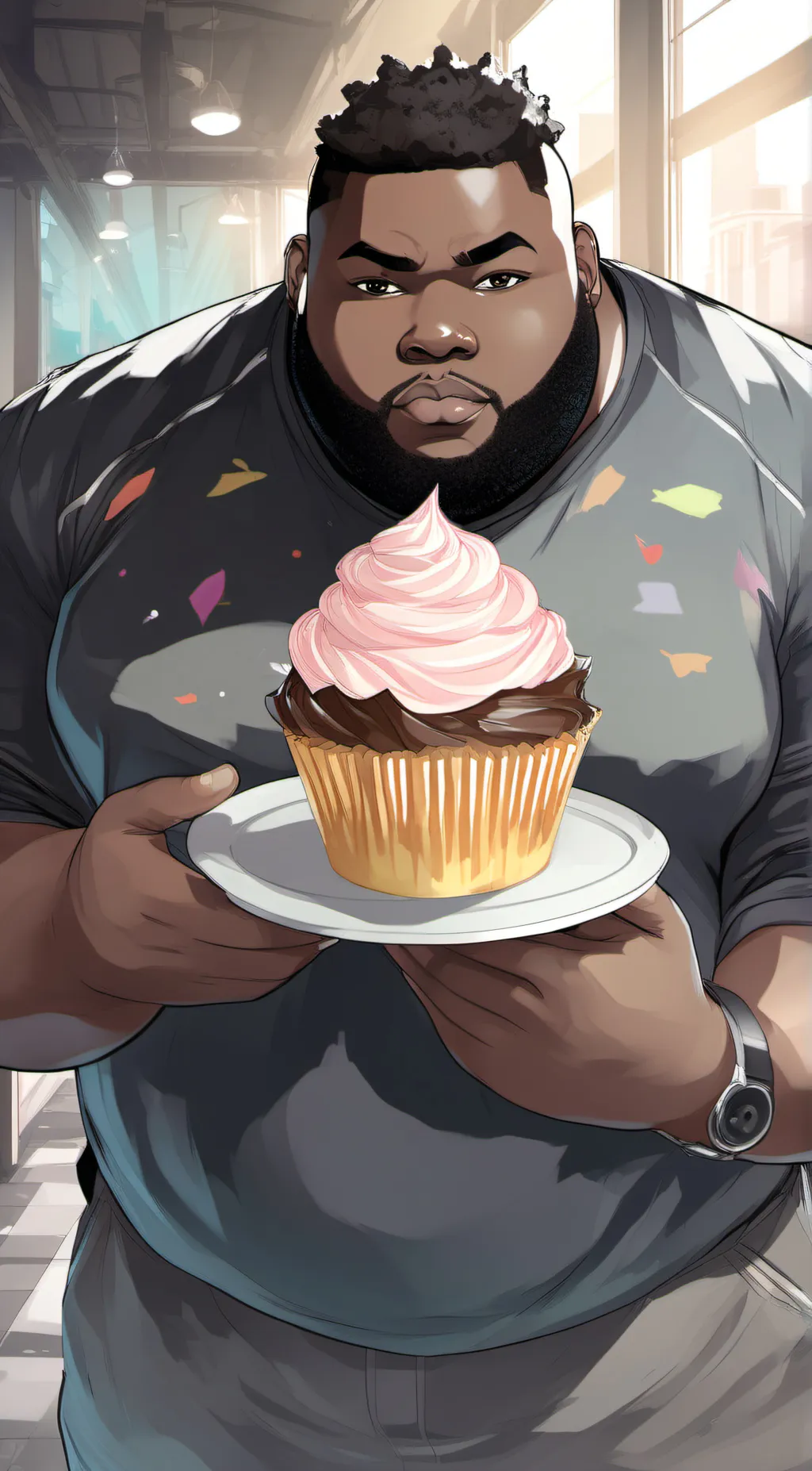 ai character: Edp445 background