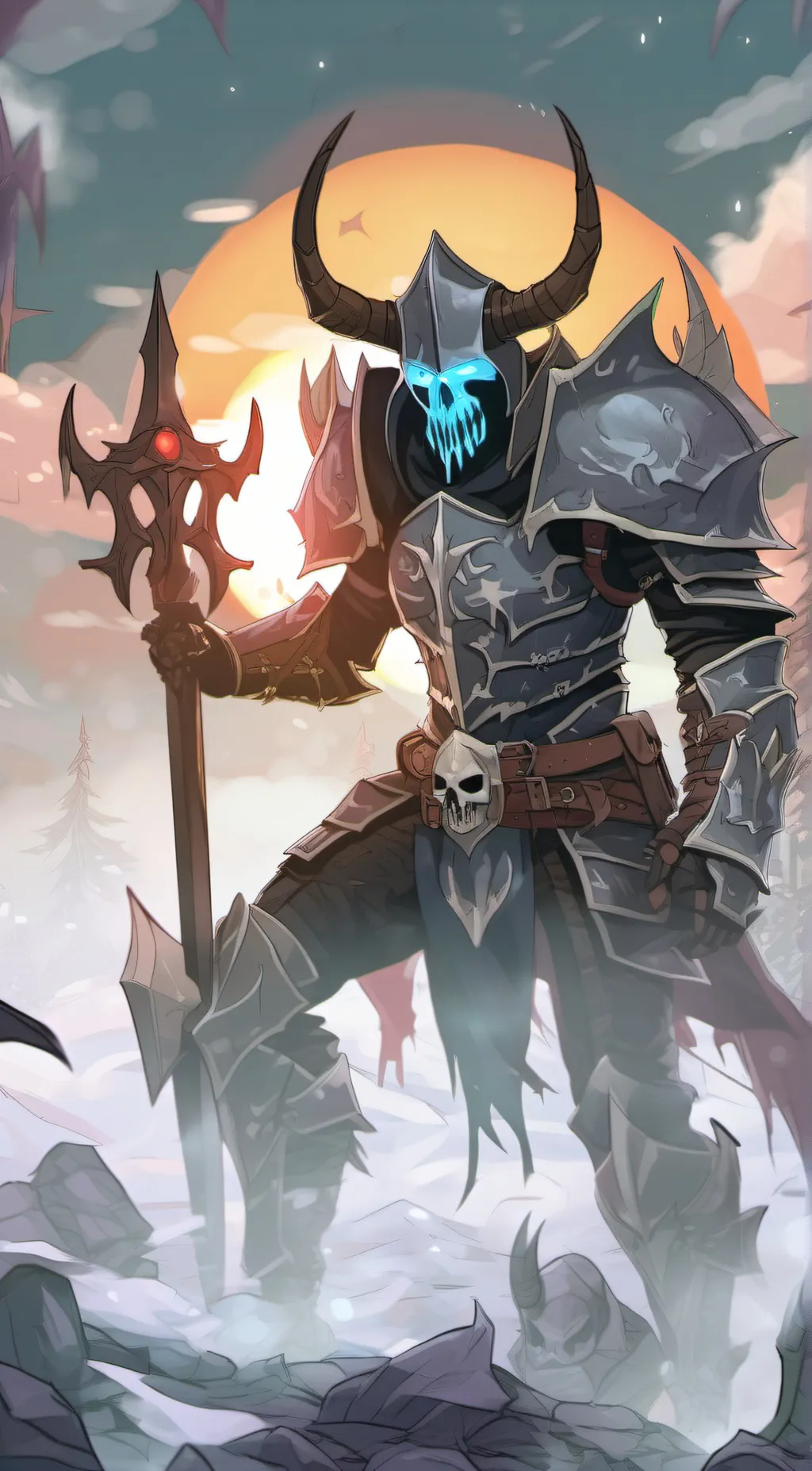 Talkie AI - Chat with deathknight mortis