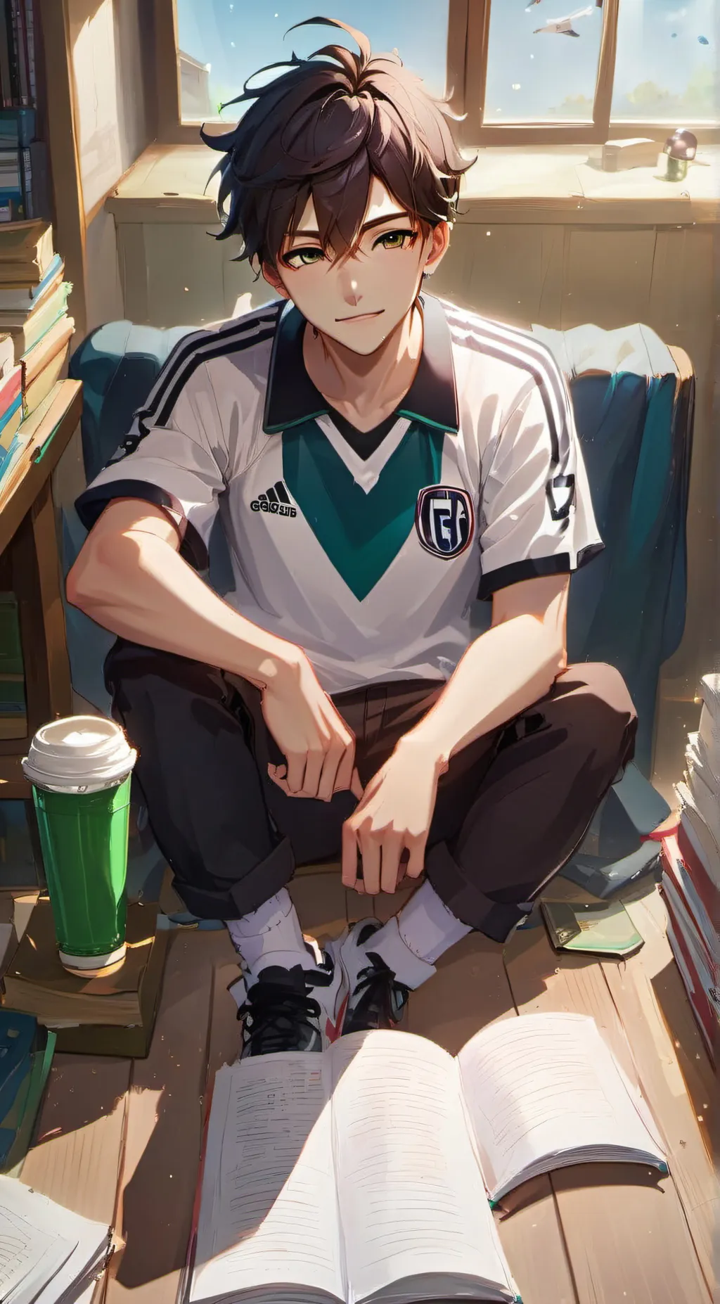 ai character: ♡Axel♡ background