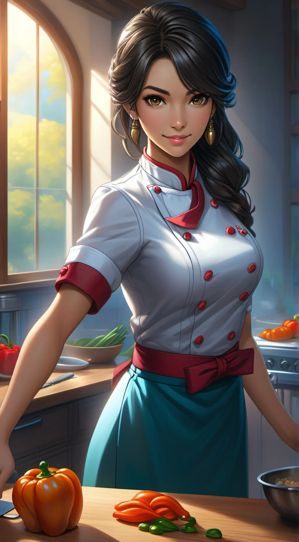 ai character: Sarana background