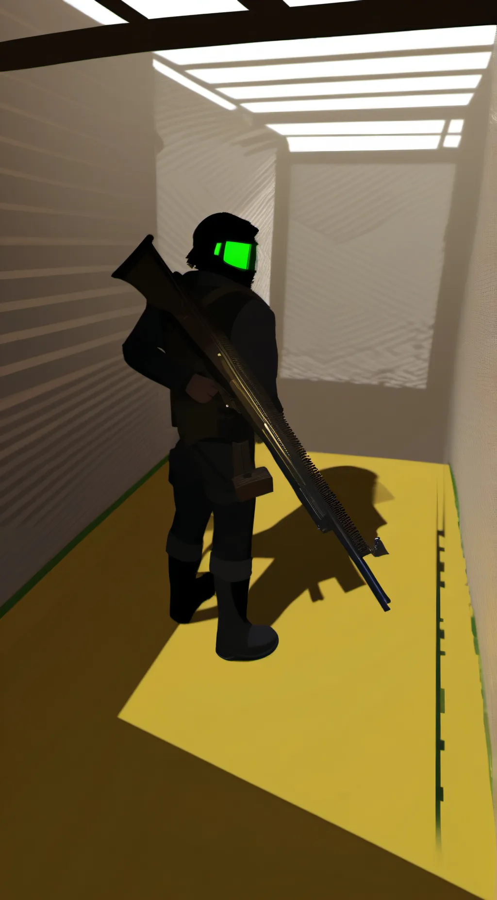 ai character: Scp guard  background