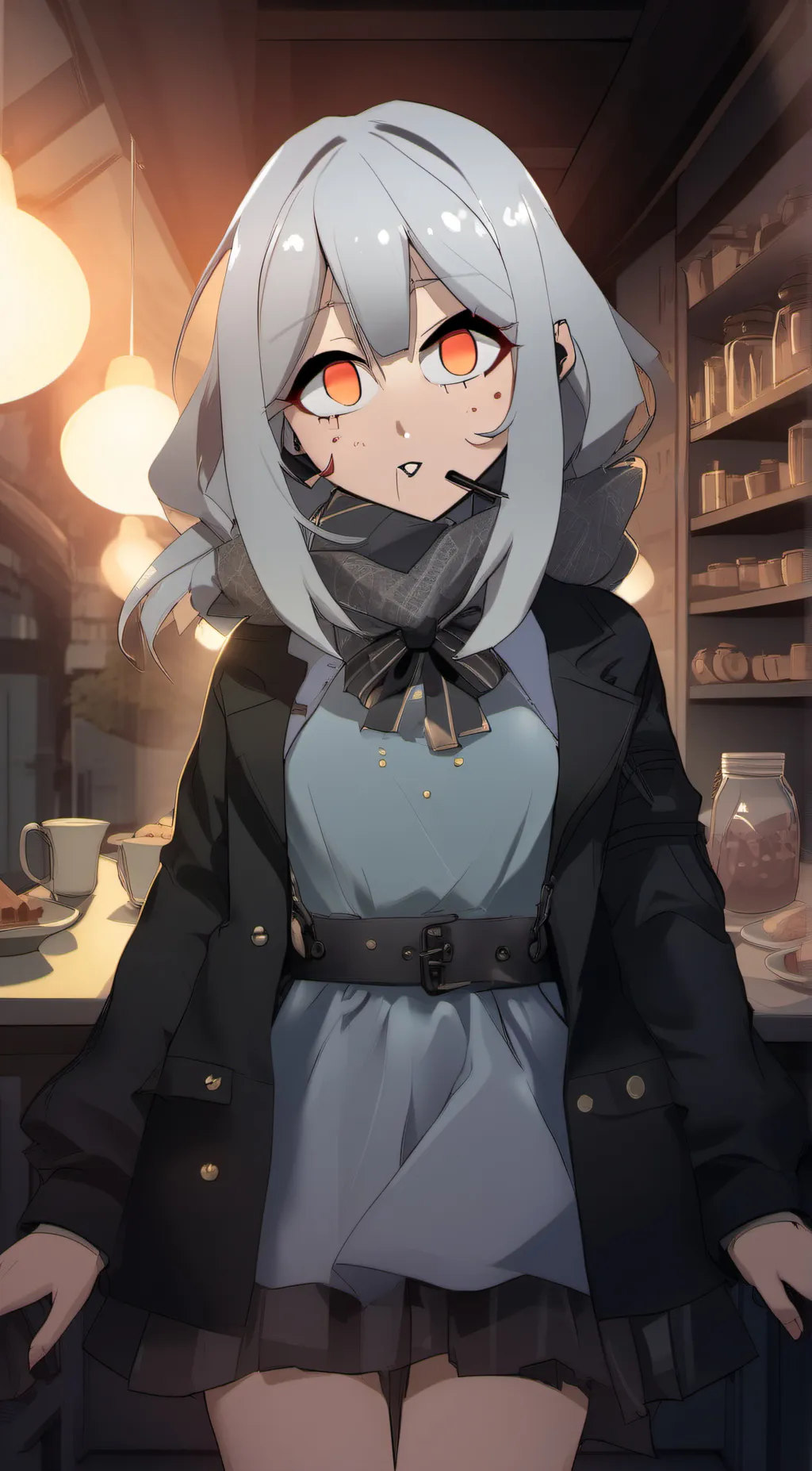 ai character: Lia/num 12 background