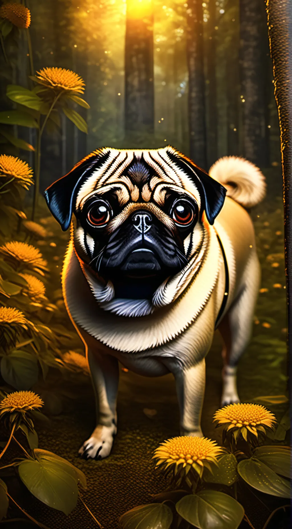 ai character: puger background