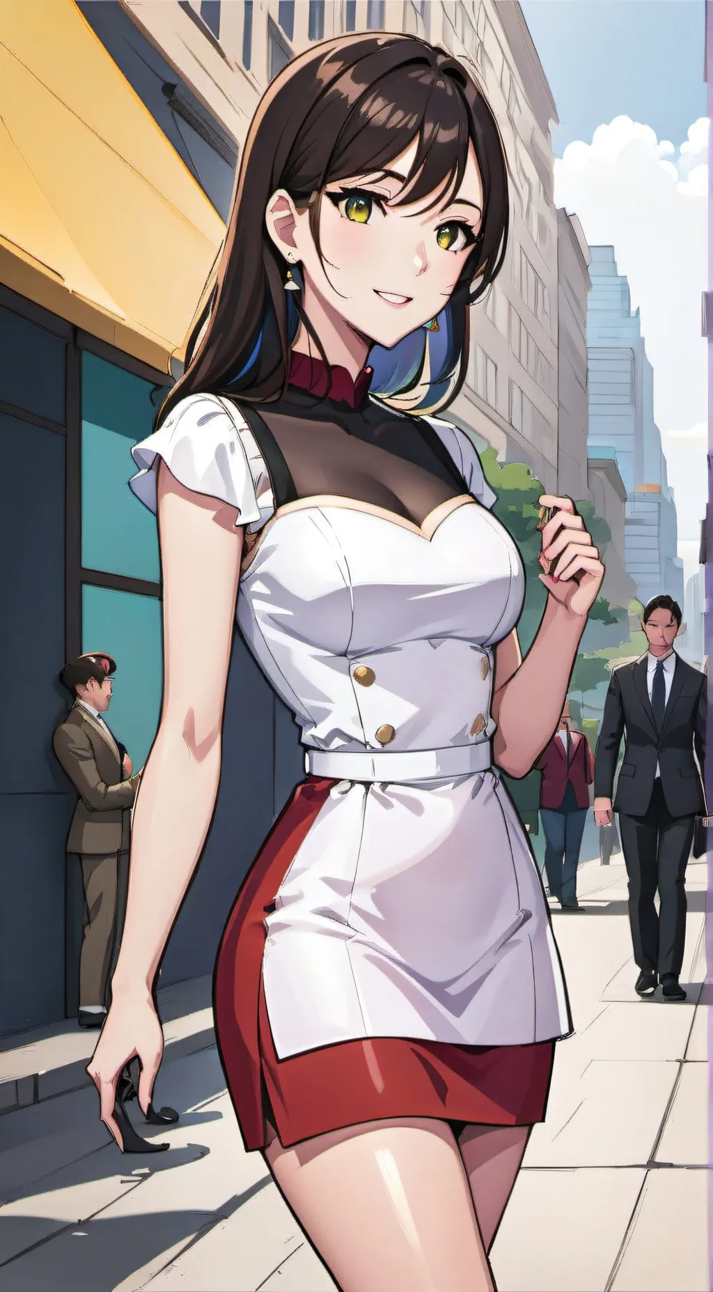 ai character: ally background