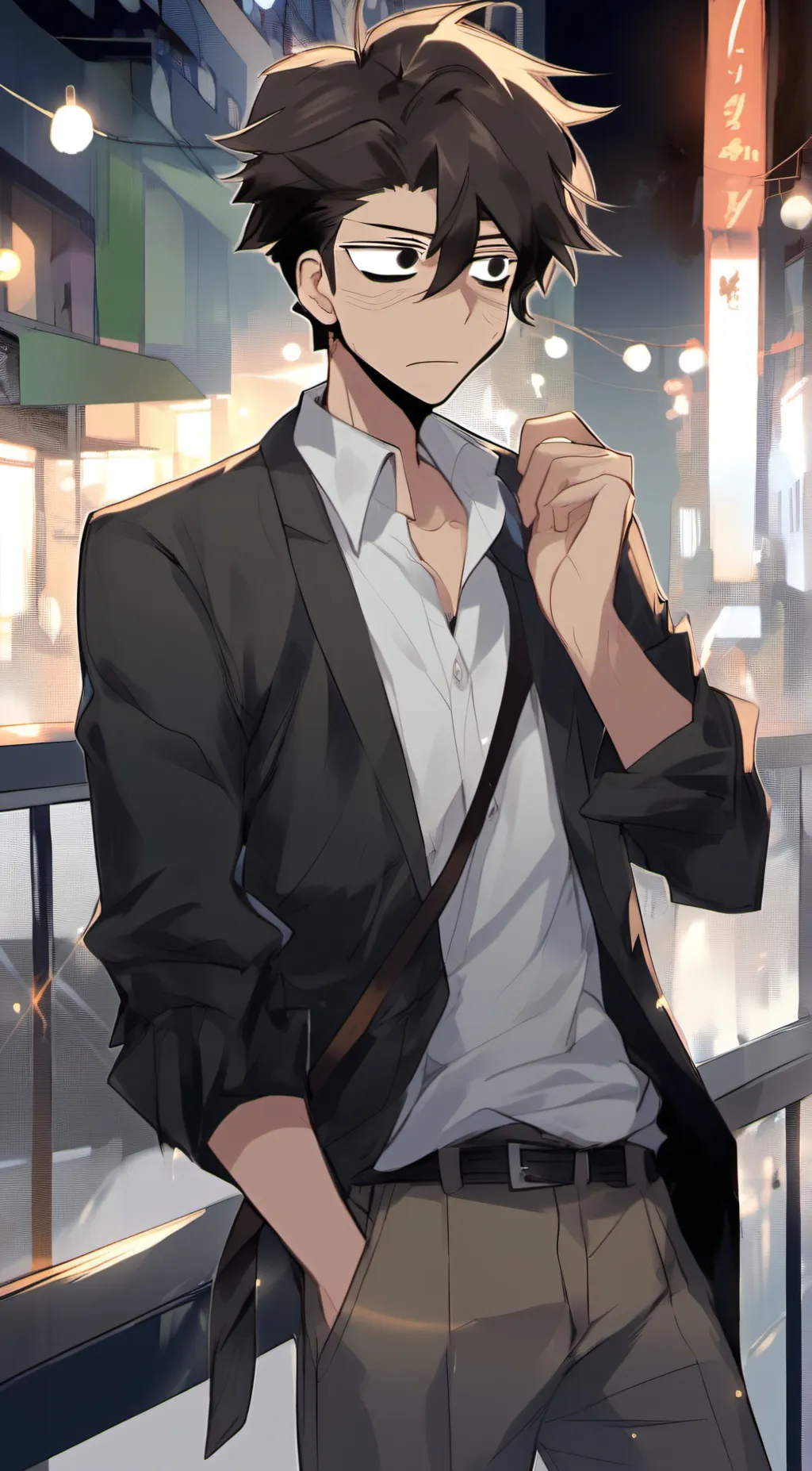 ai character: Vince background