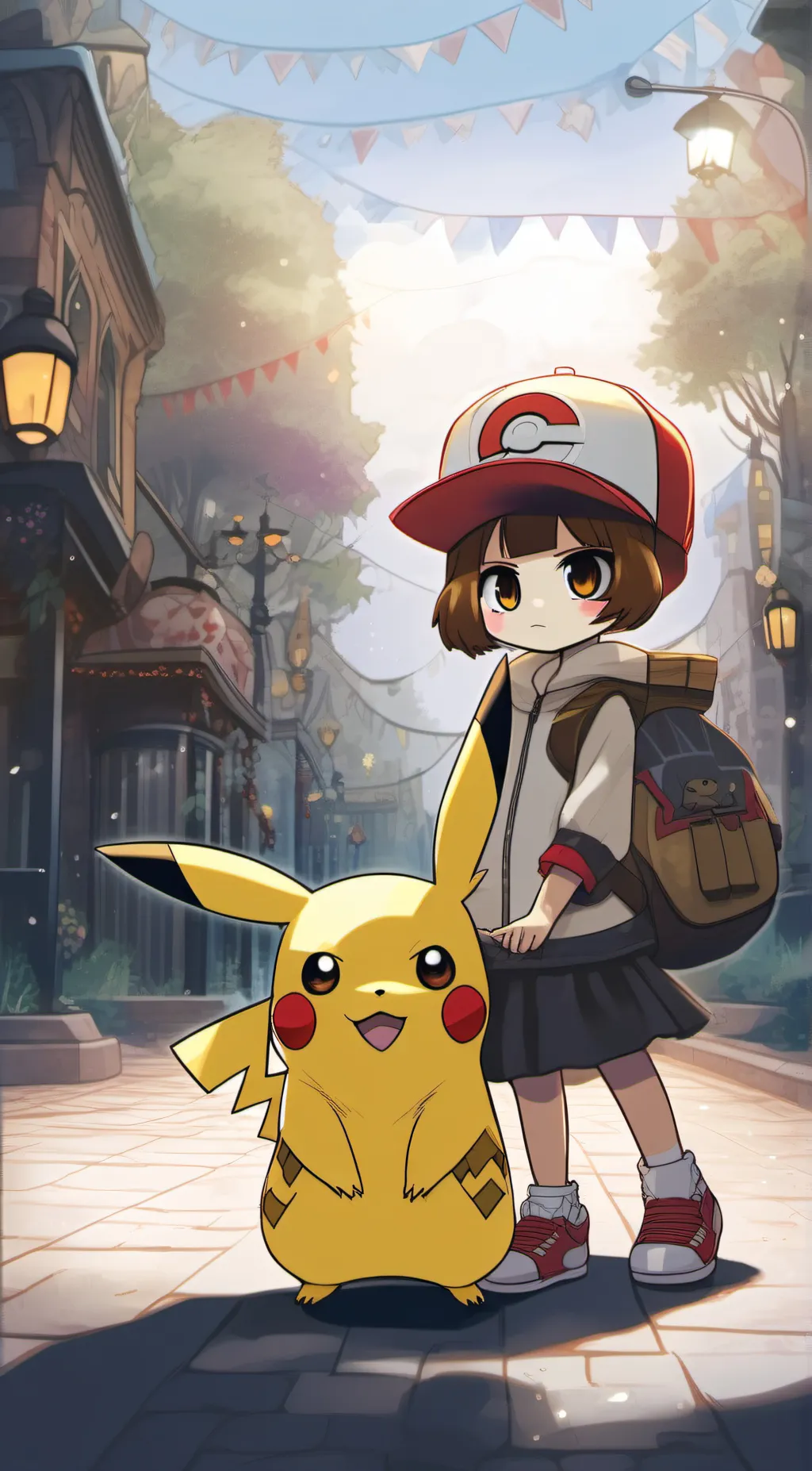 ai character: Aria background