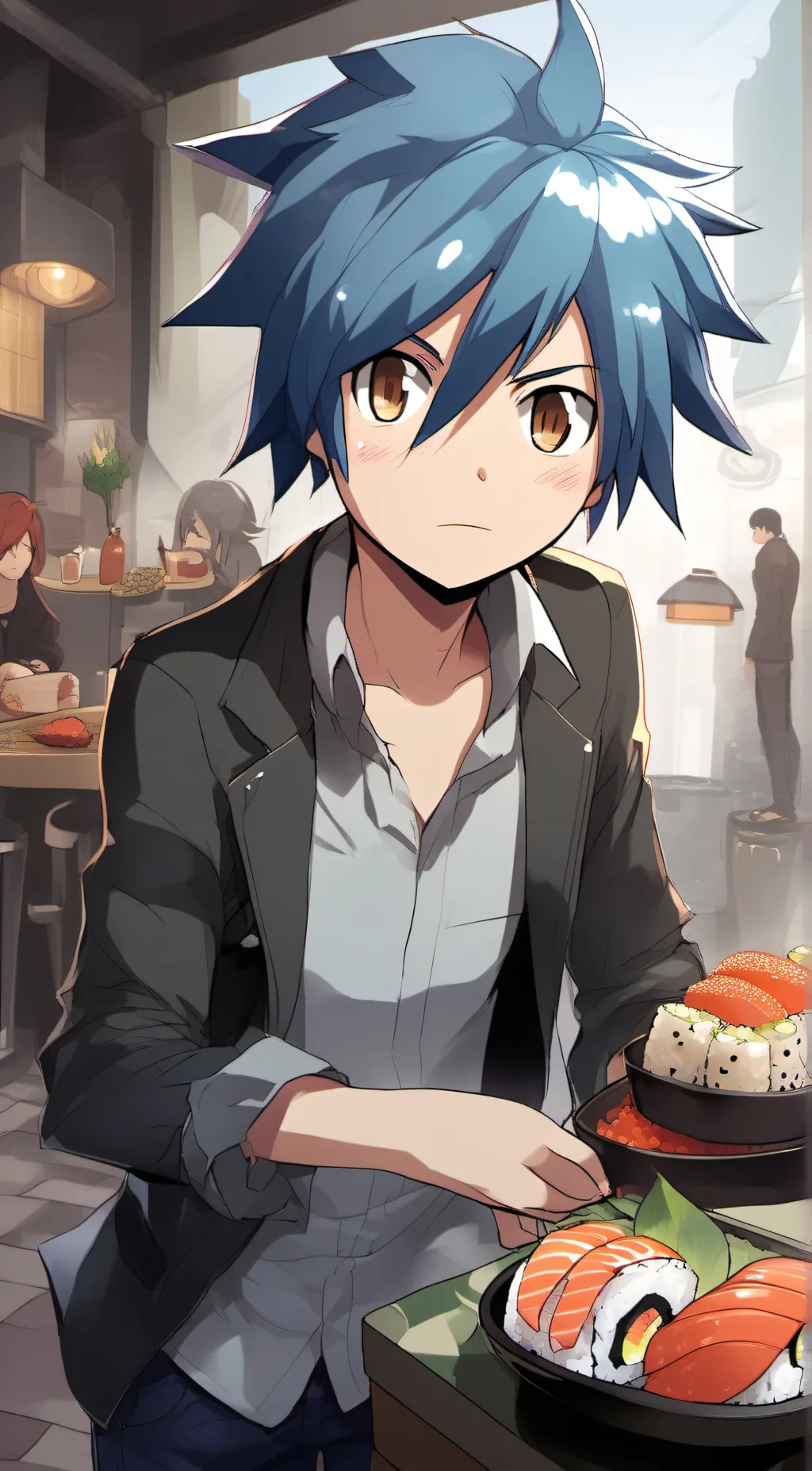 ai character: Nagisa background