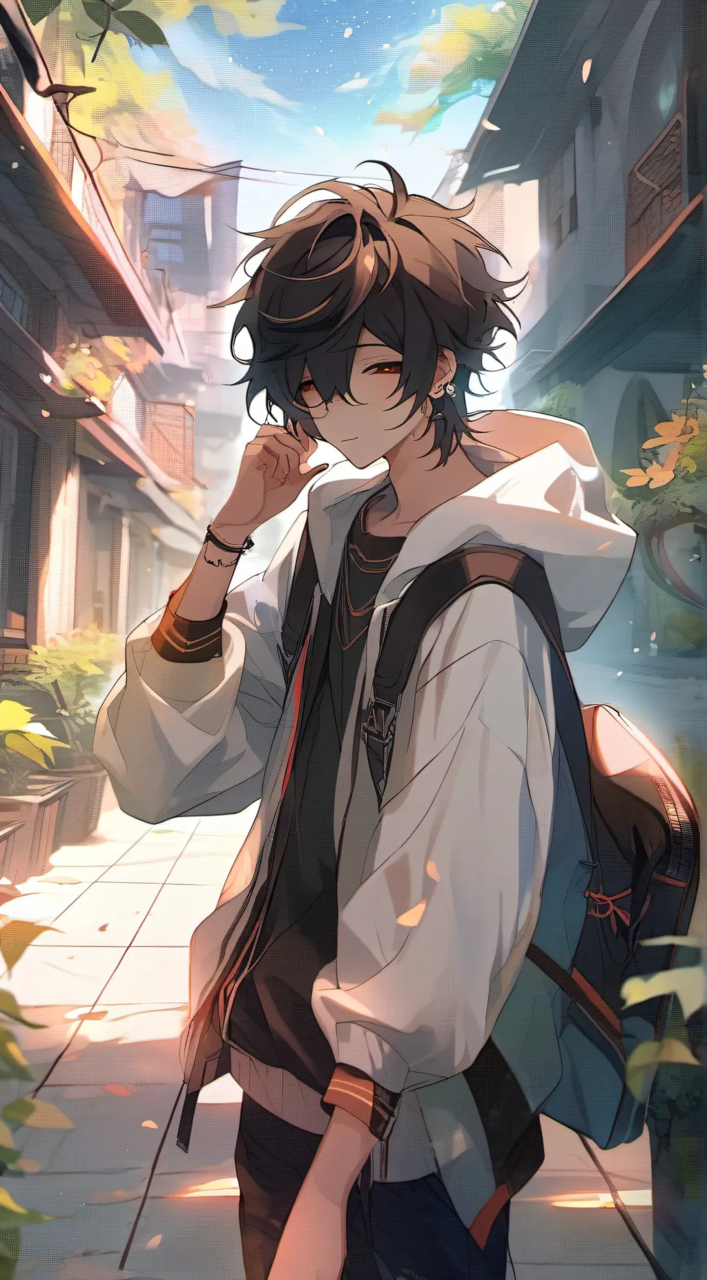 ai character: ⛓ MARCUS? background