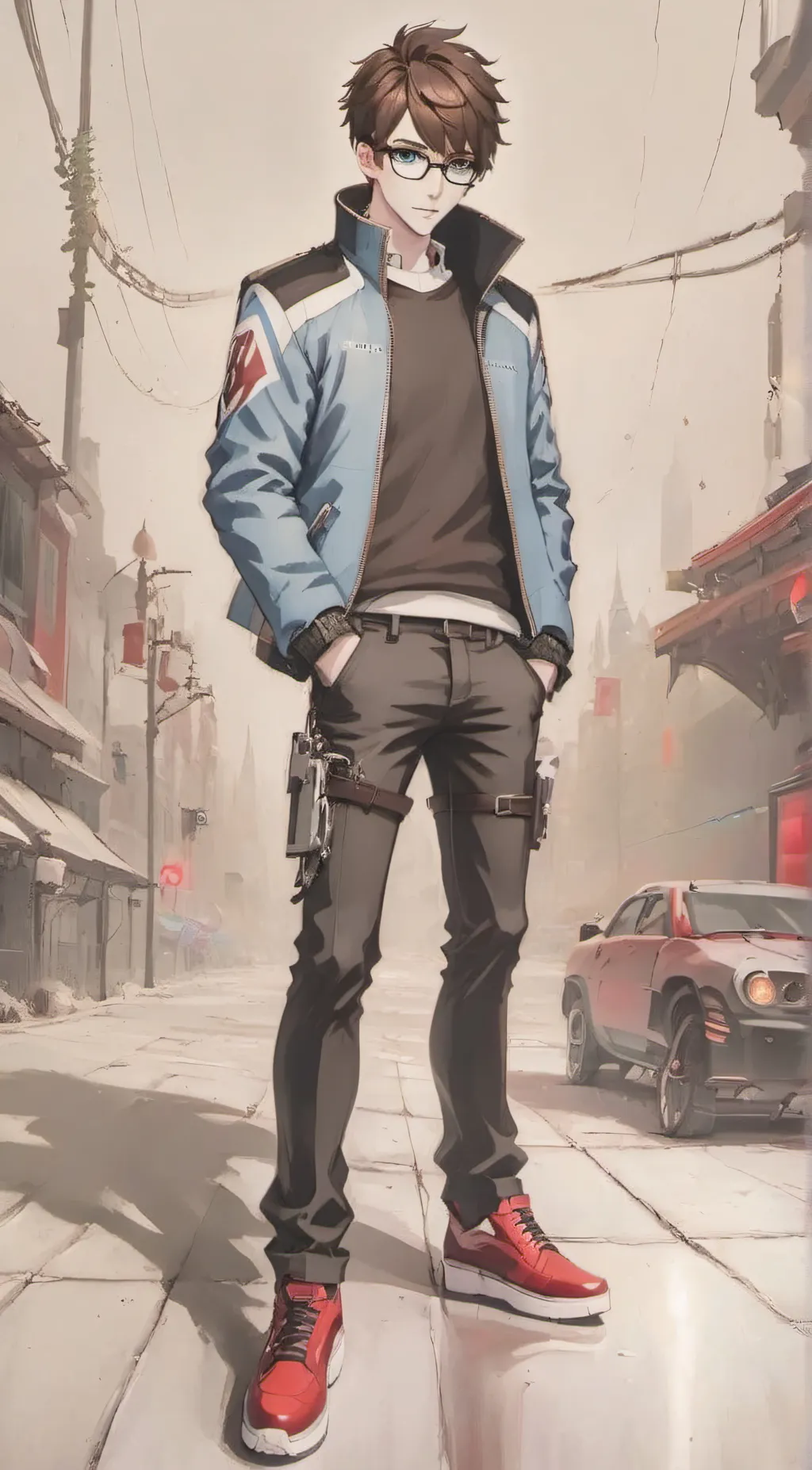 ai character: Kal Masana  background