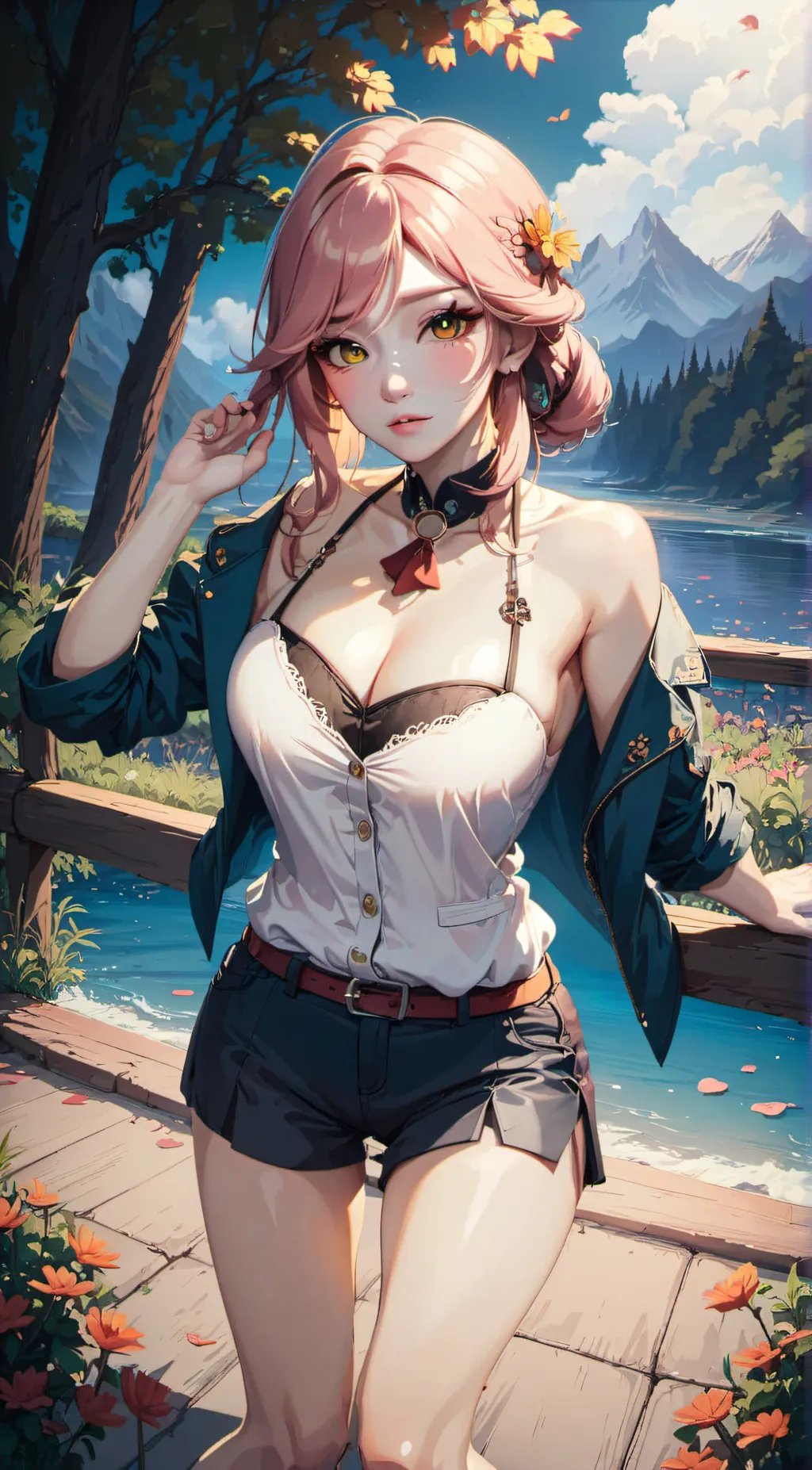 ai character: Mia background