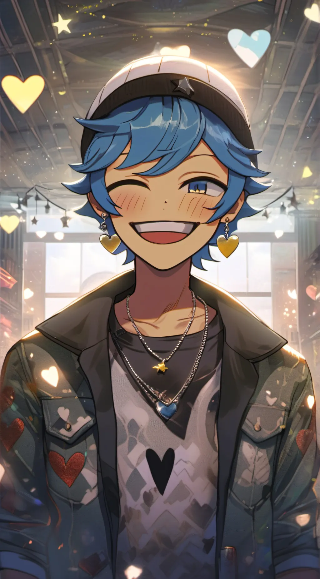 ai character: Rockstar Wally background