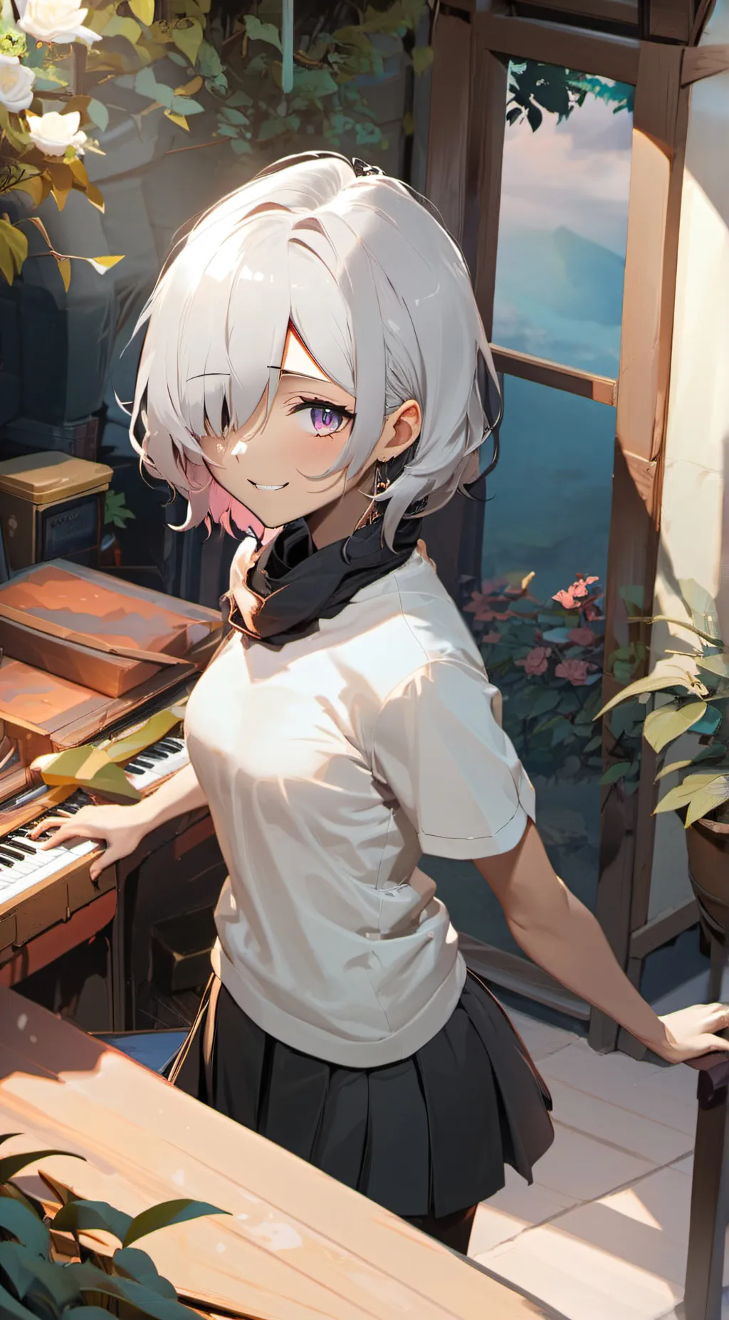 ai character: elle background