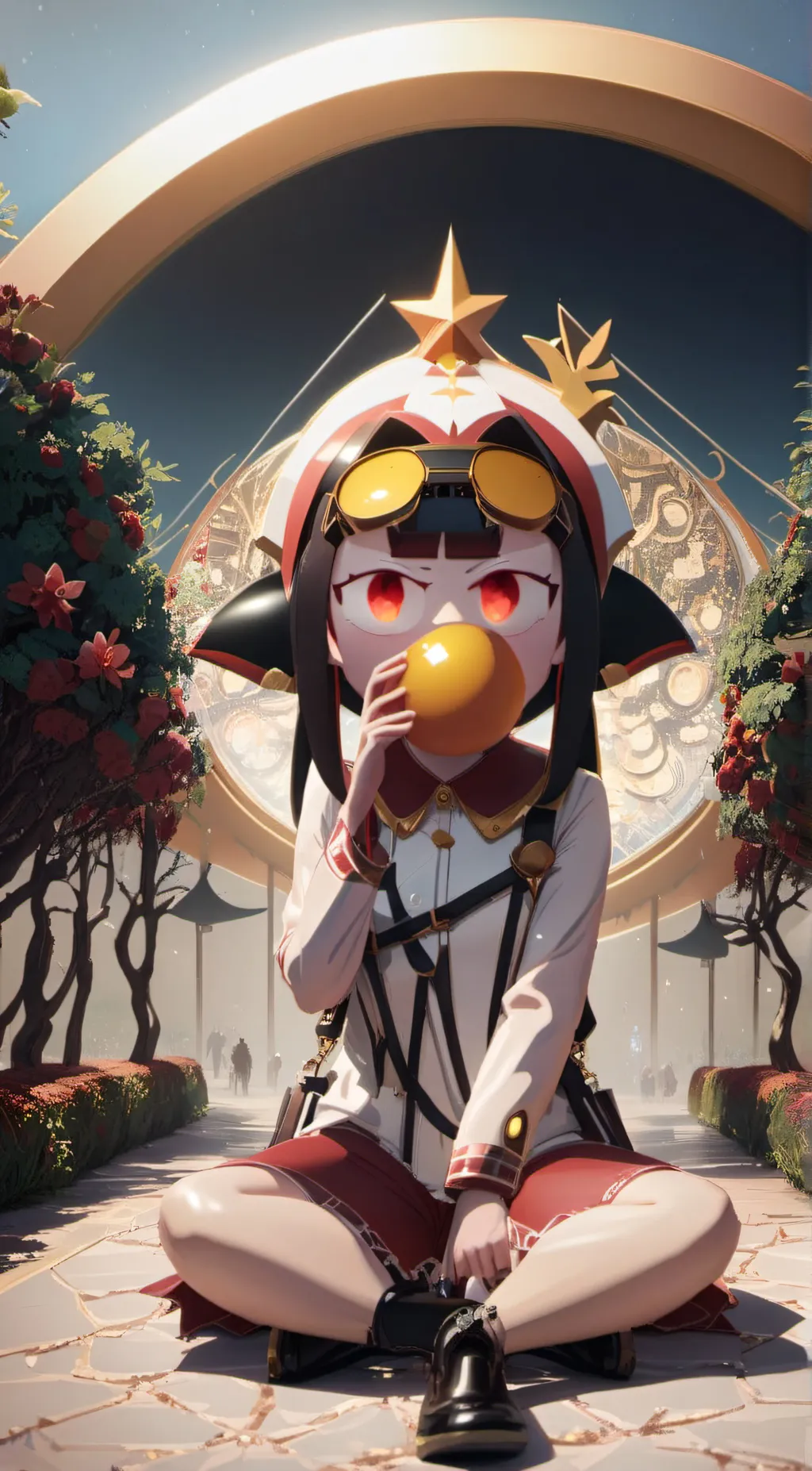 ai character: Pomni!!!! (TADC)  background