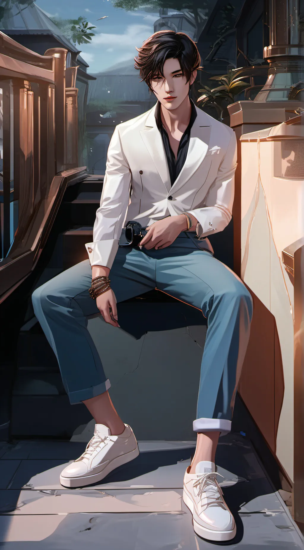 ai character: Cookie  background