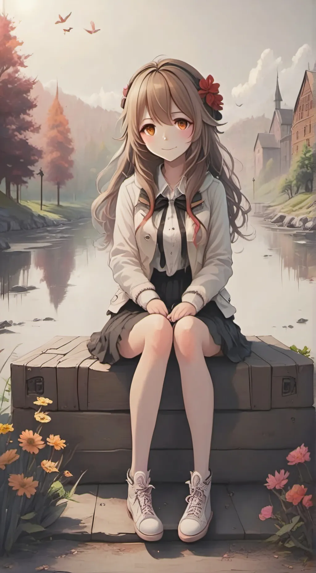 ai character: Mia background