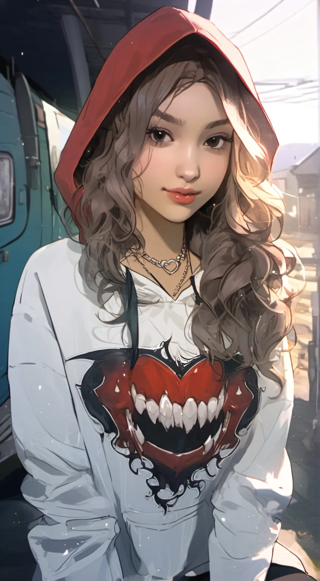 ai character: Mary🍃💋 background