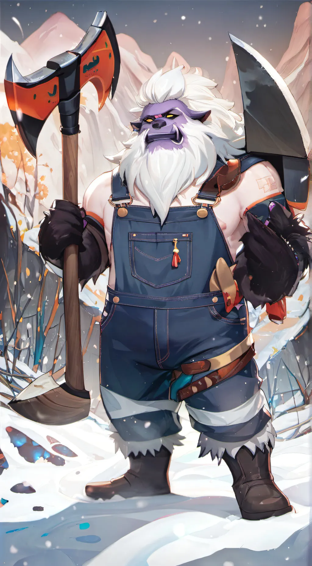 ai character: chaz the slaughter background