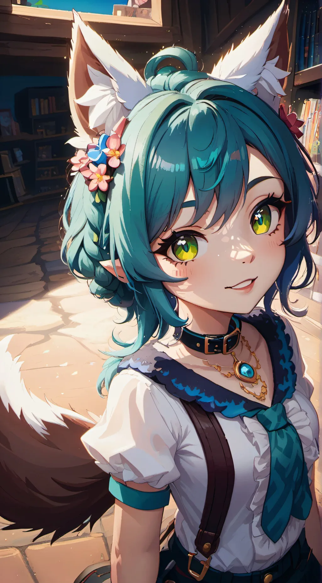 ai character: lilydoodlebug background