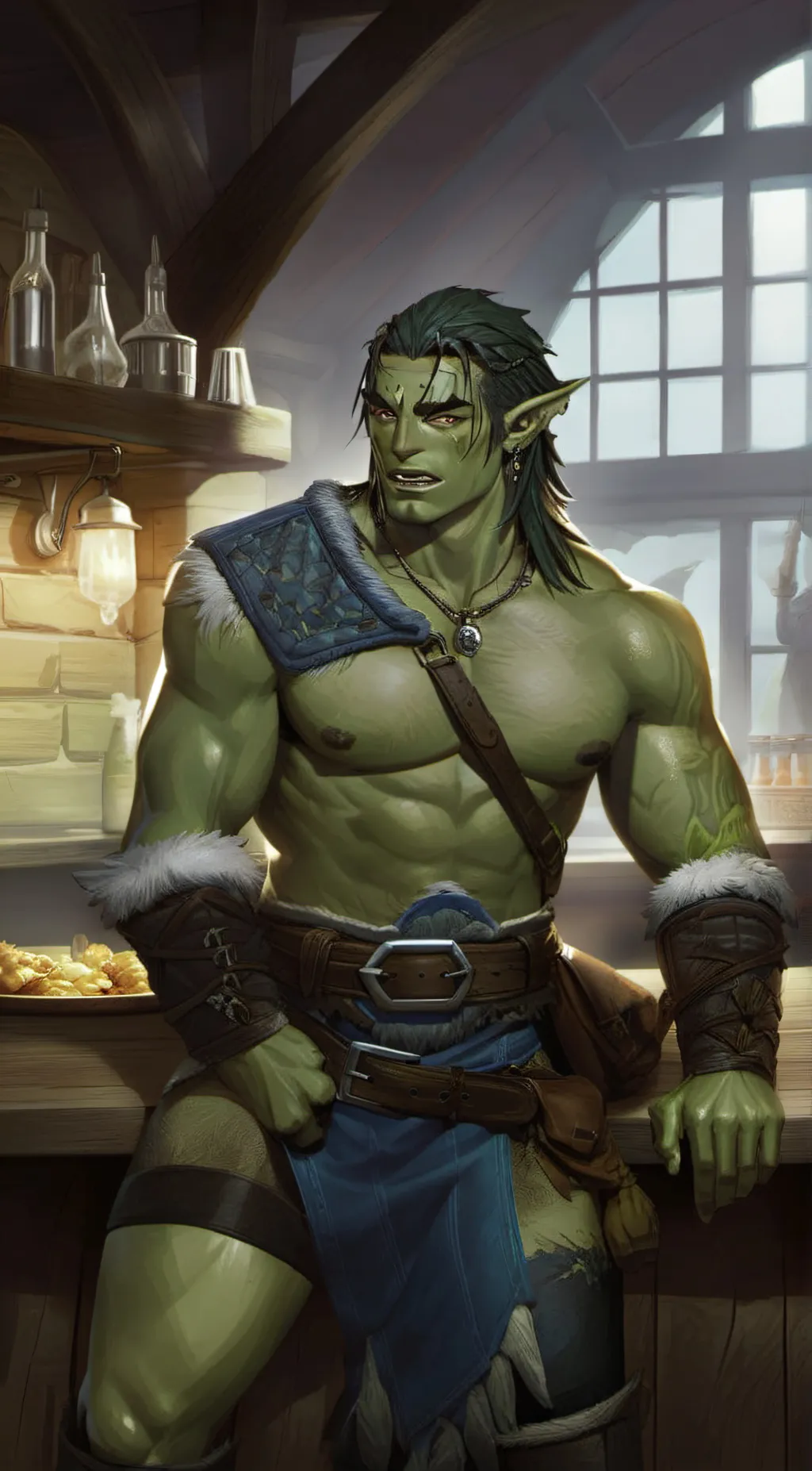 ai character: Korvach background