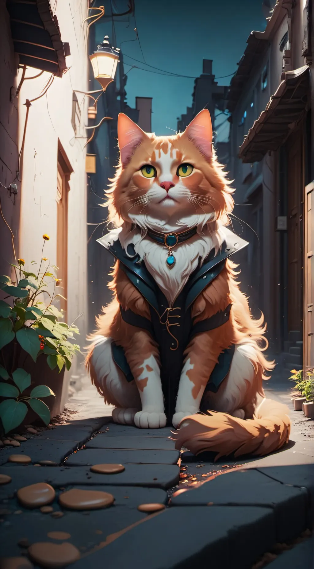 ai character: Allestoria background