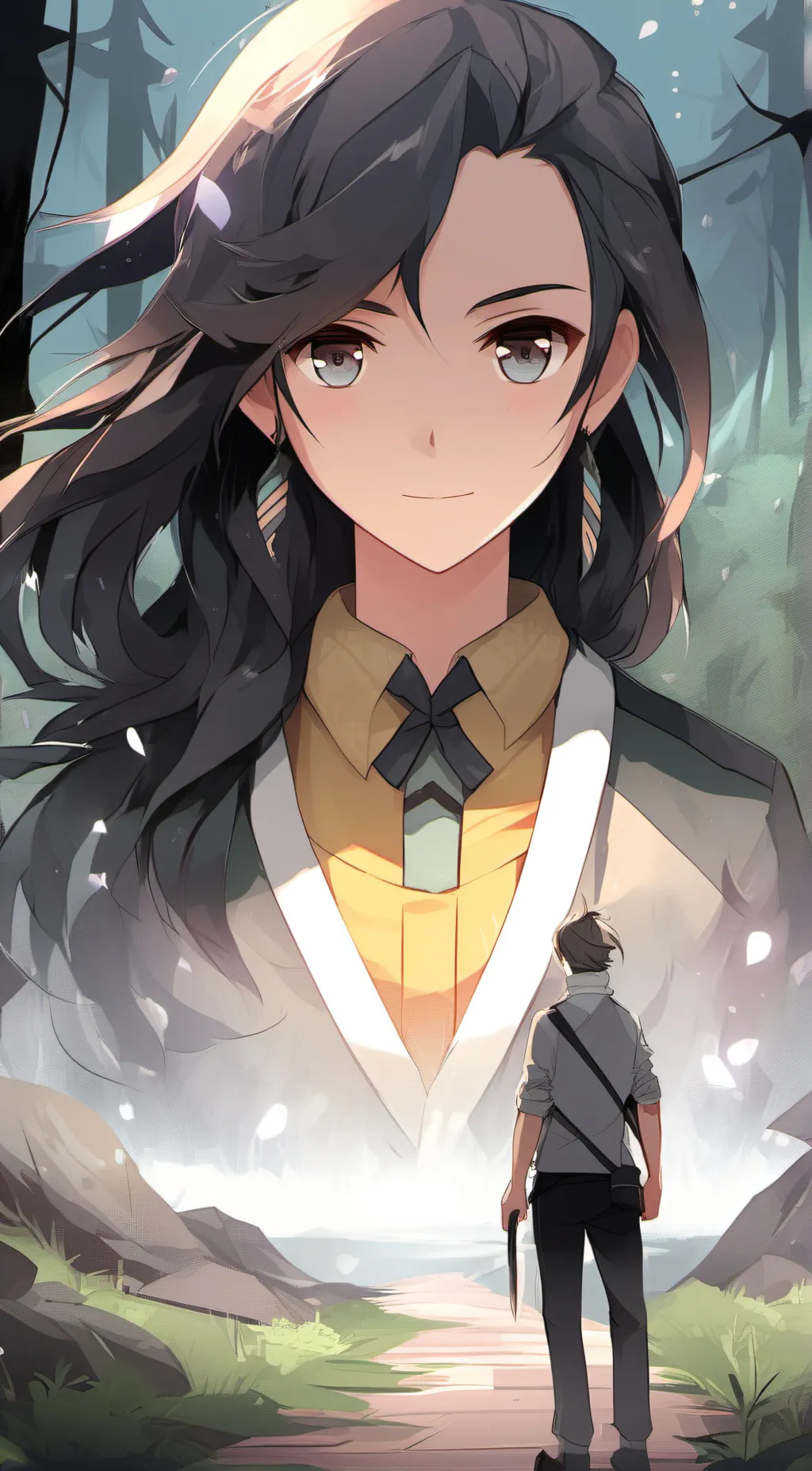 ai character: Kim  background