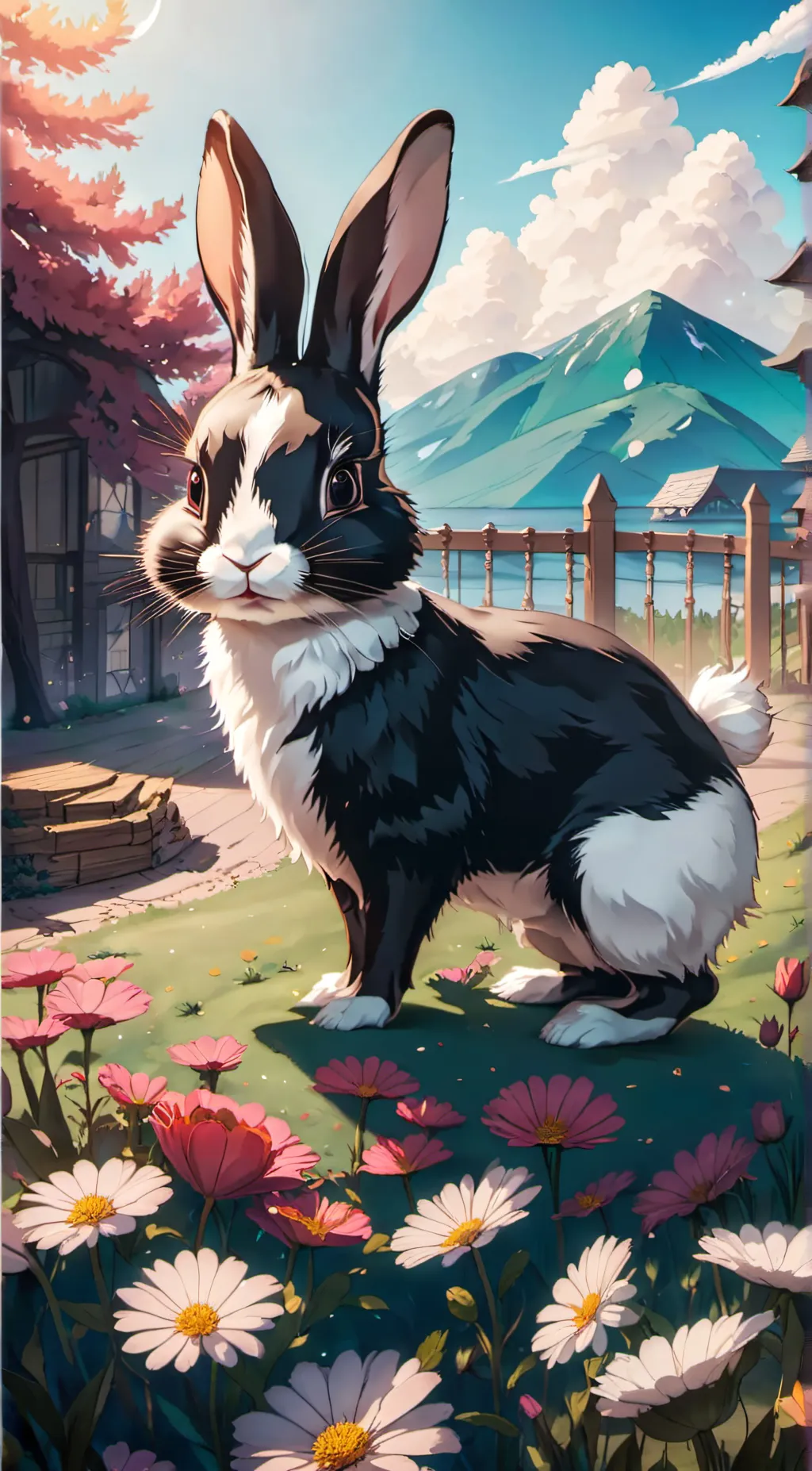 ai character: Luna background