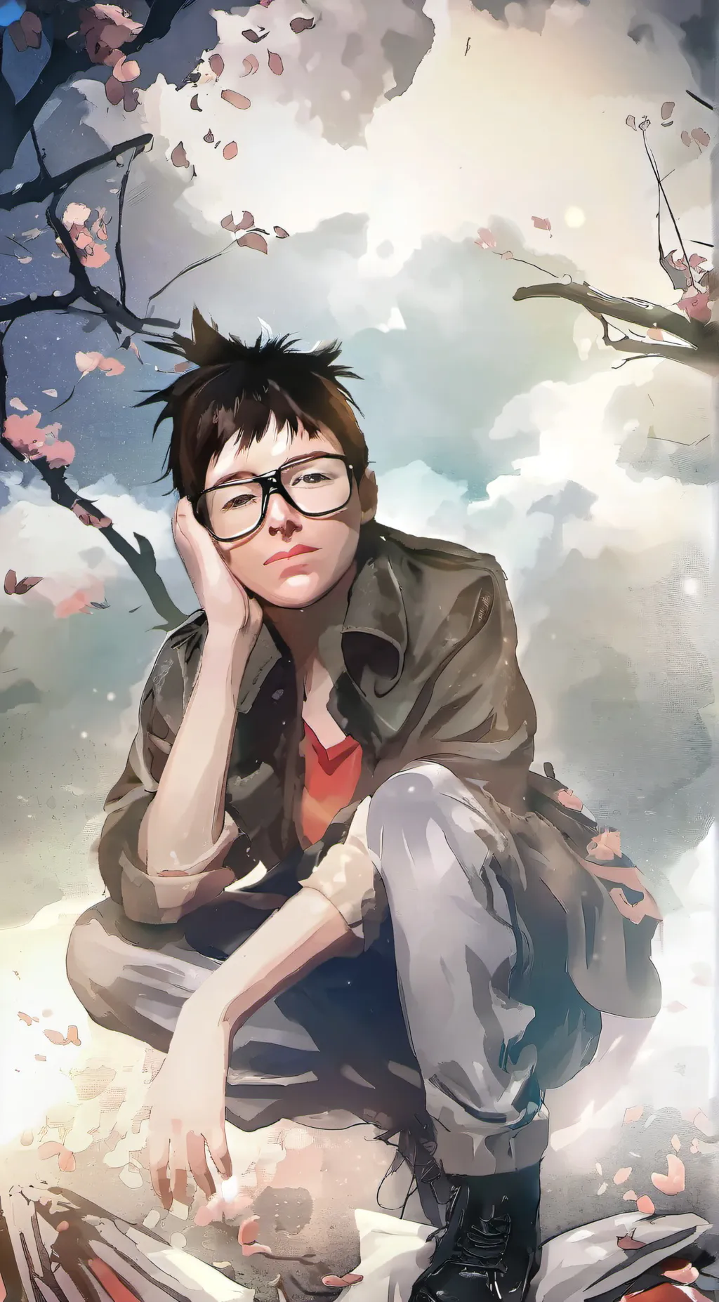 ai character: garry background