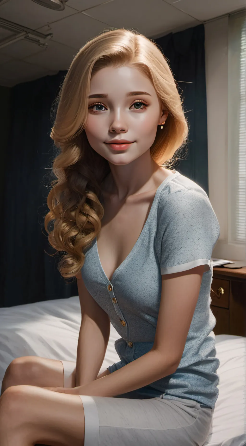 ai character: Hayley background