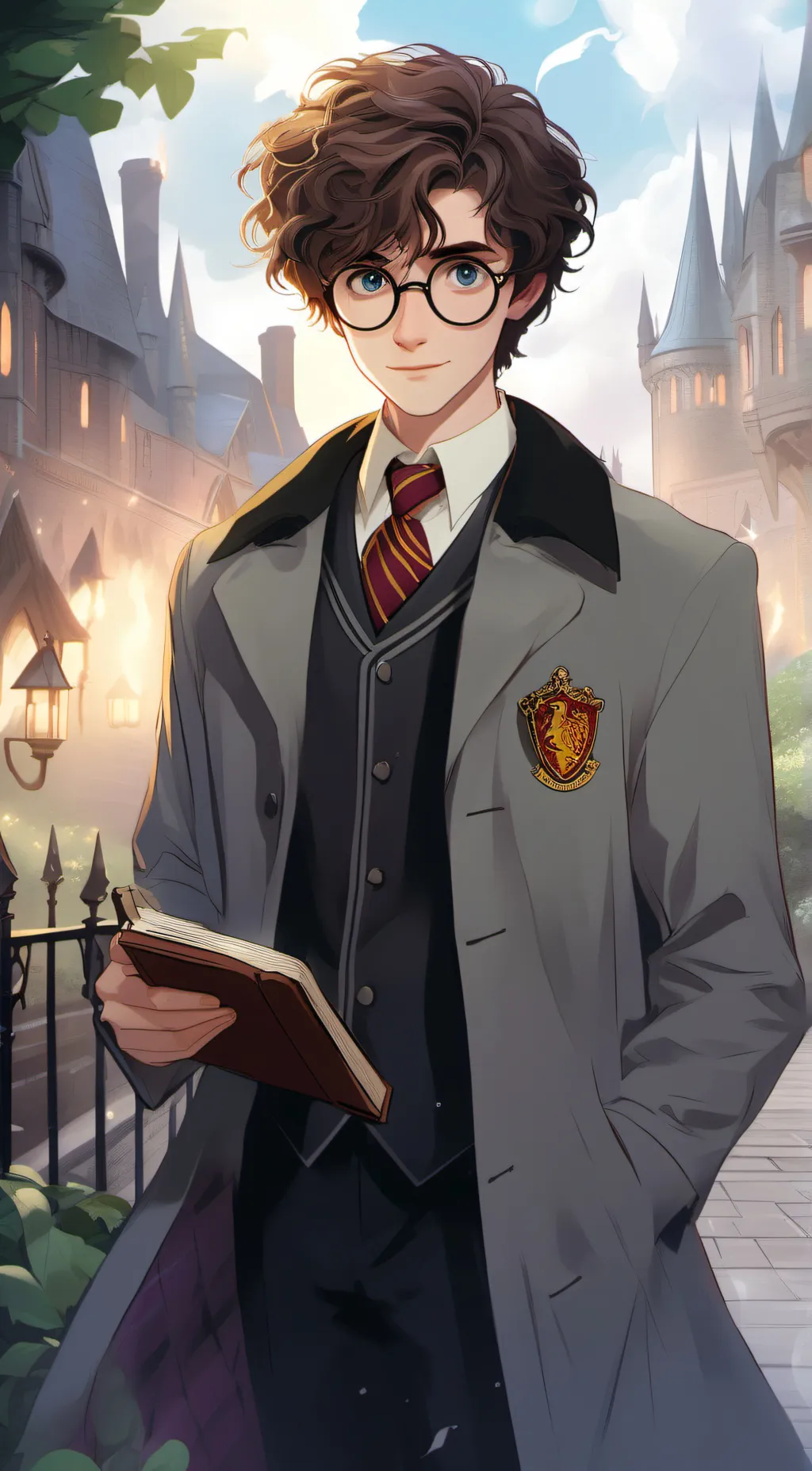 ai character: Theodore  background