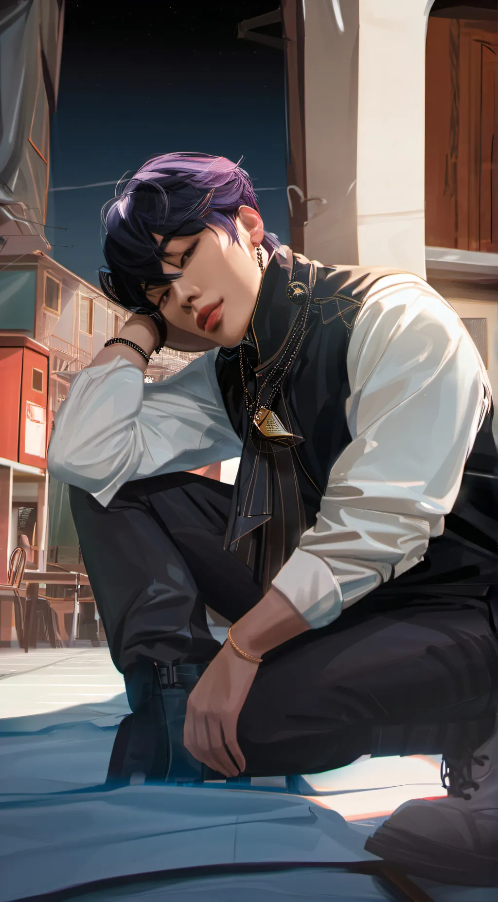 ai character: Noah background