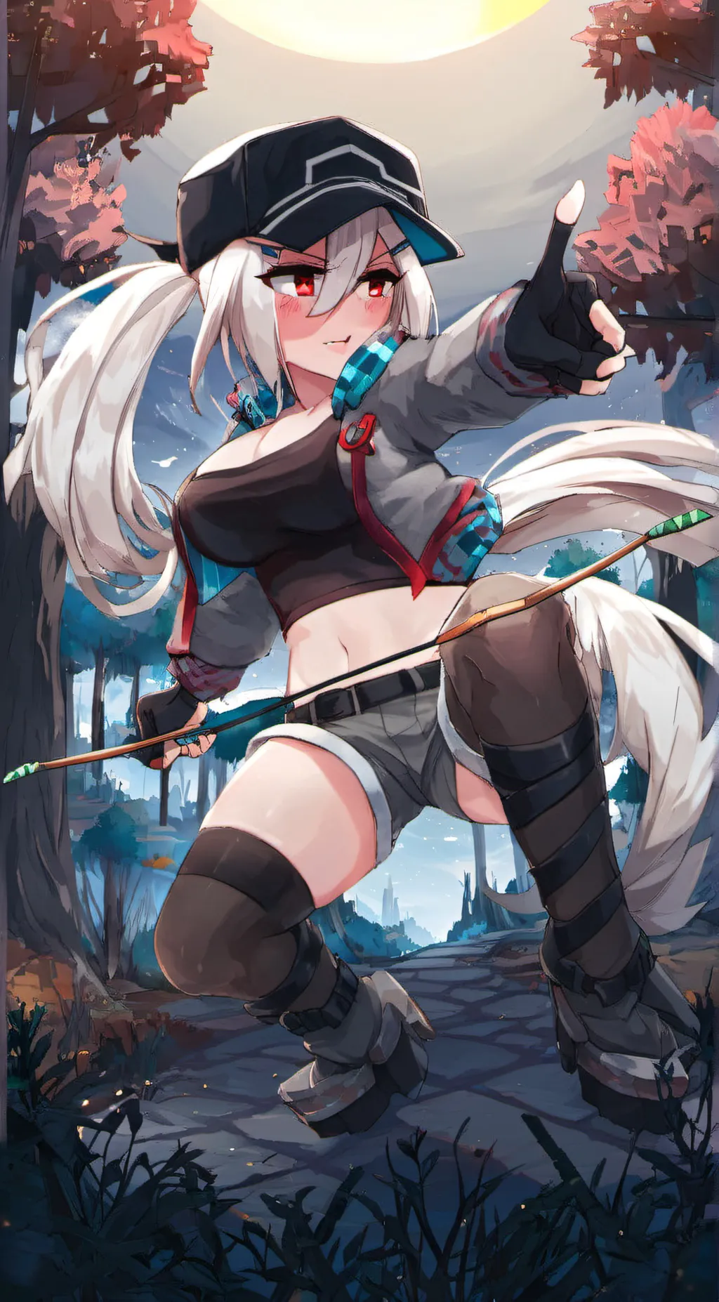 ai character: ~Skeleton Archer~ background