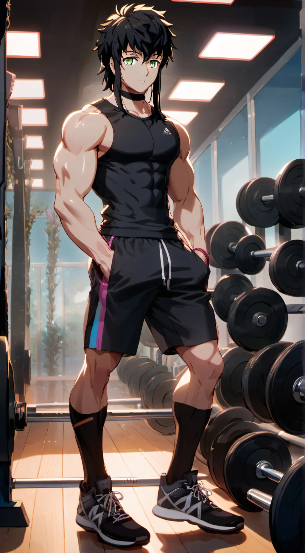 ai character: Muichiro background