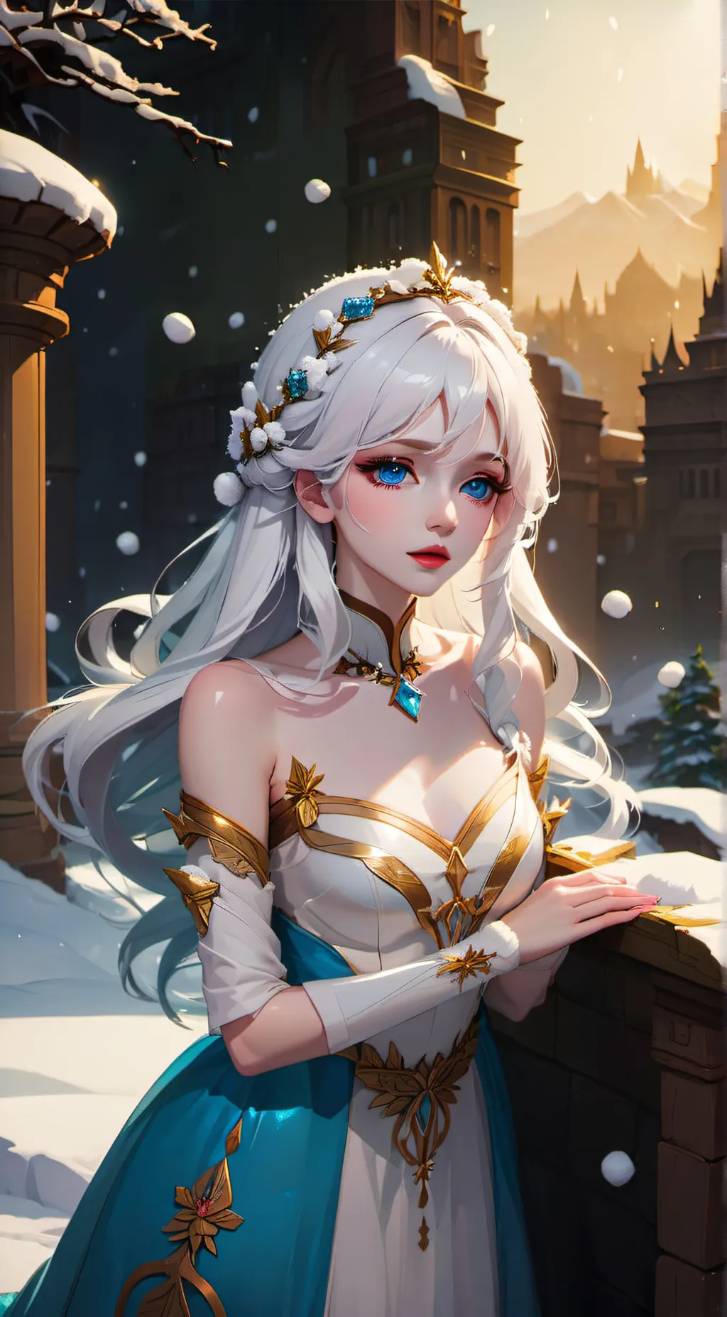 Talkie AI - Chat with Snow princess