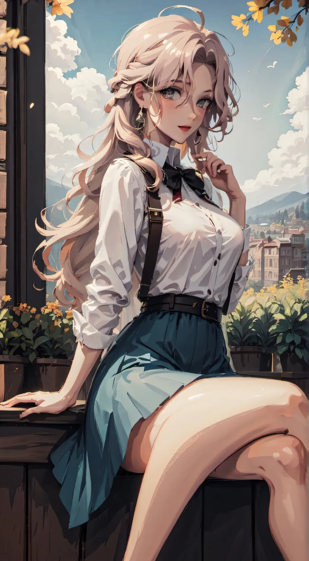 ai character: ave background